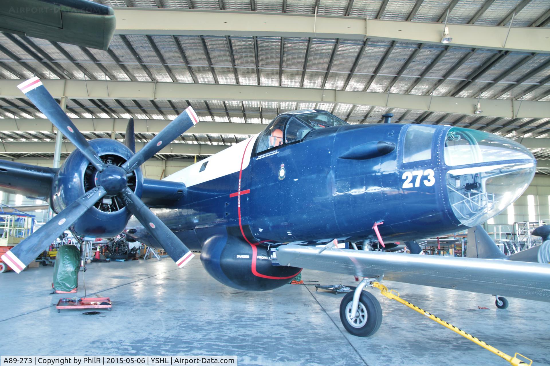 A89-273, 1961 Lockheed SP-2H (P2V-7S) Neptune, c/n 726-7273, A89-273 1961 Lockheed Neptune SP-2H RAN HARS Illawarra 