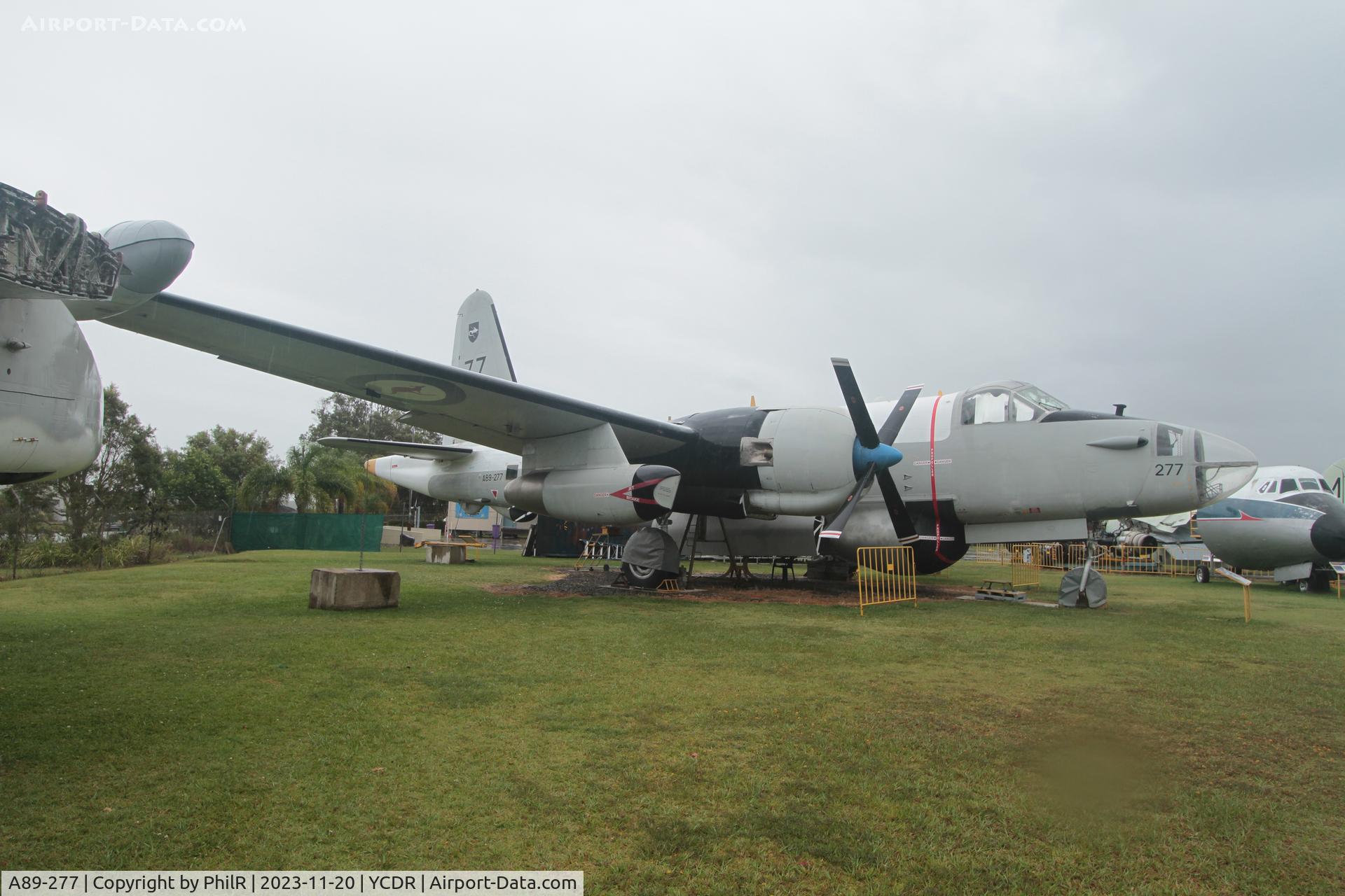 A89-277, 1962 Lockheed SP-2H Neptune, c/n 726-7277, A89-277 (149077 USN) 1962 Lockheed SP-2H Neptune QAM Caloundra (2).JPG