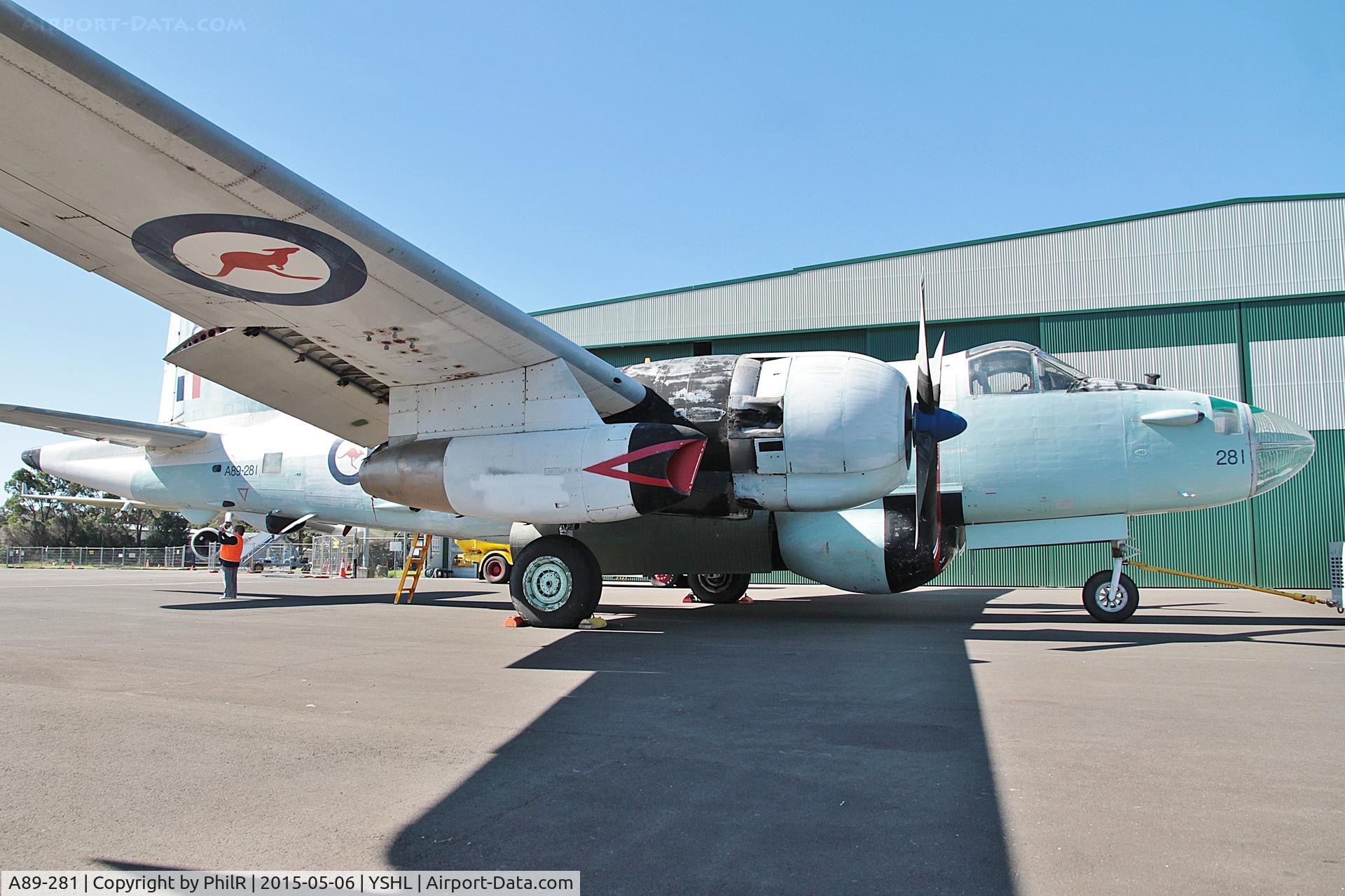 A89-281, Lockheed SP-2H Neptune, c/n 726-7281, A89-281 1962 Lockheed SP-2H Neptune RAN HARS Illawarra 
