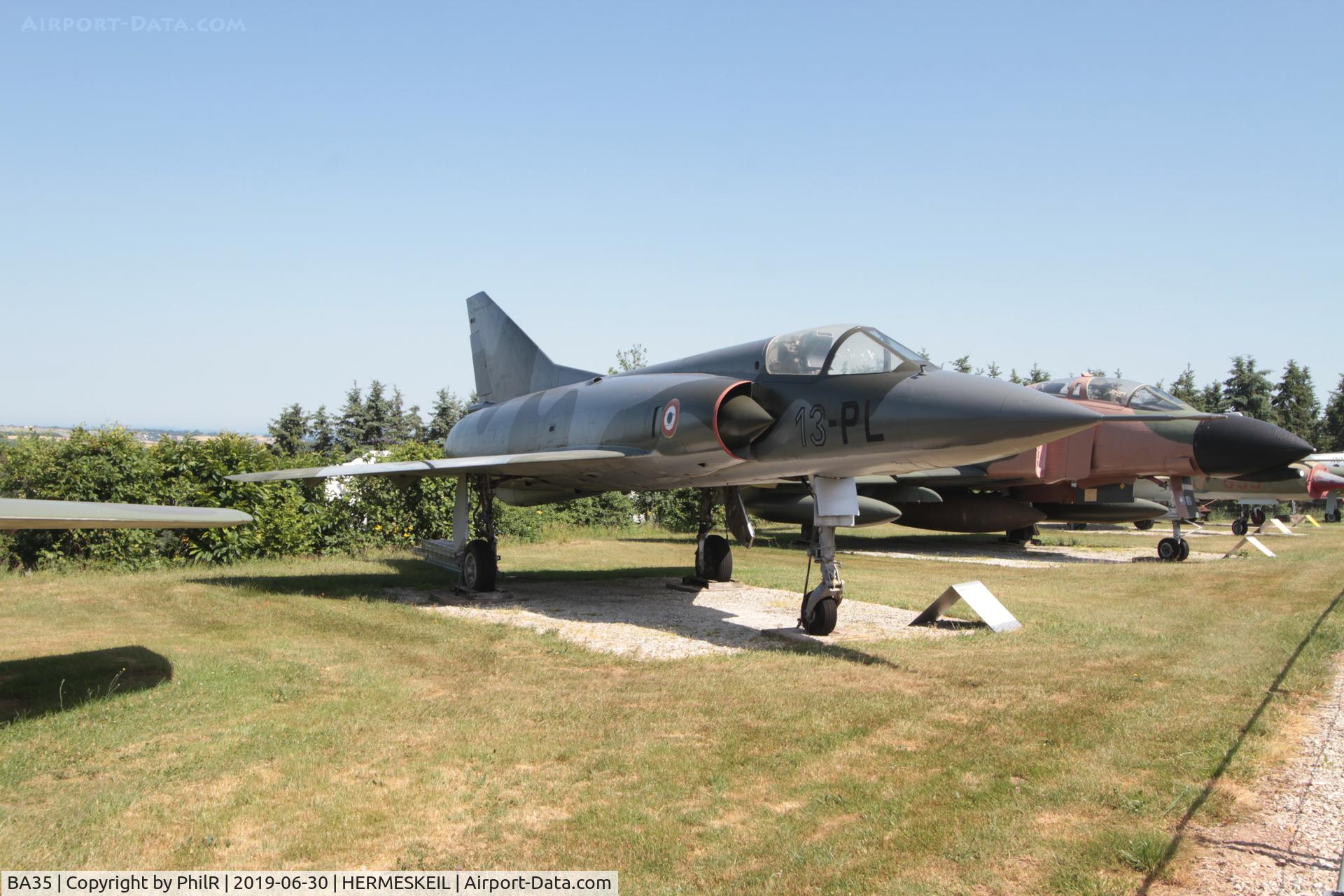 BA35, SABCA Mirage 5BA, c/n 35, BA-35 1961 Dassault Mirage 5 BA BAF Hermeskeil
