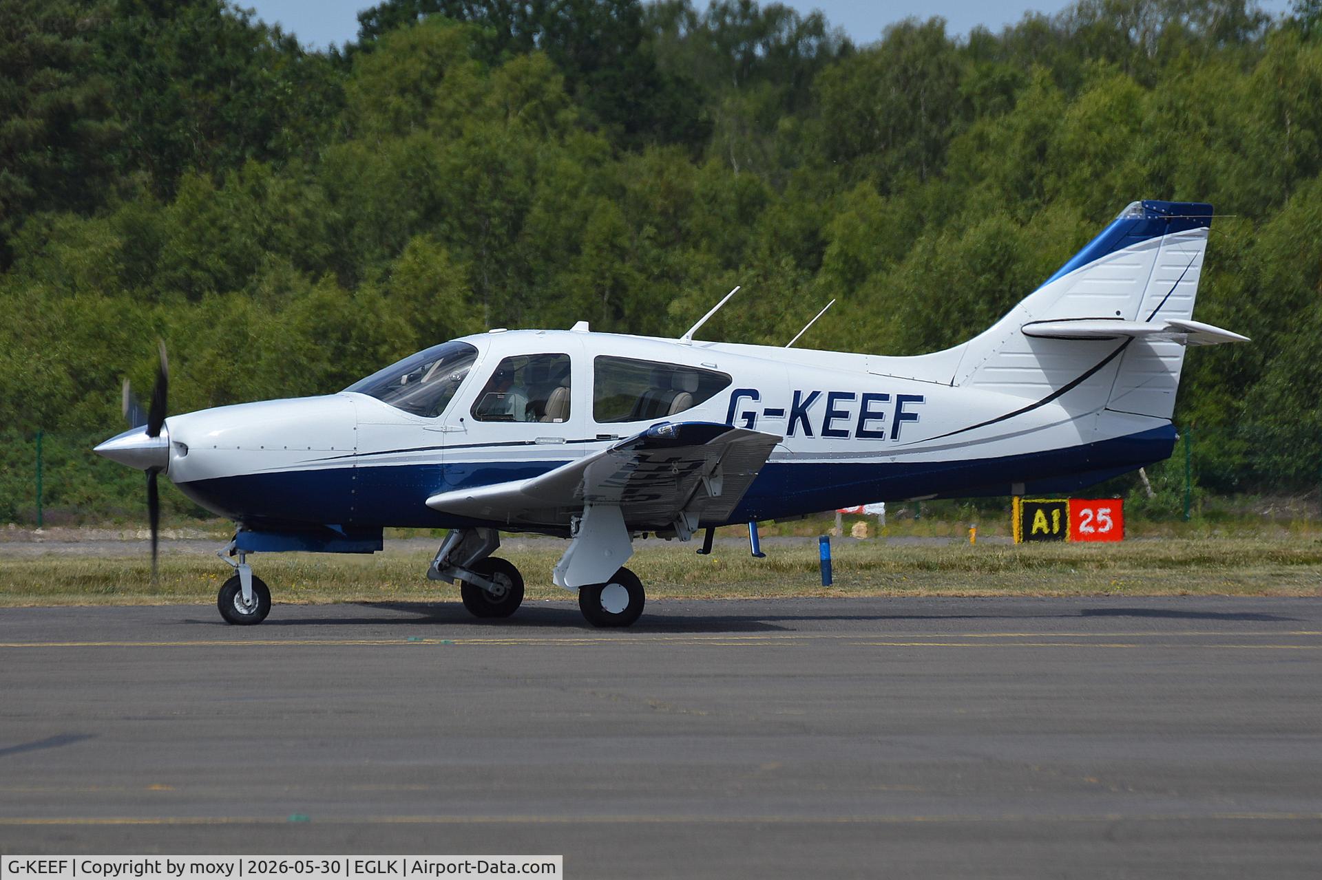 G-KEEF, 1994 Rockwell Commander 114B, c/n 14610, Rockwell Commander 114B at Blackbushe. Cn 14610 Ex N828DL
