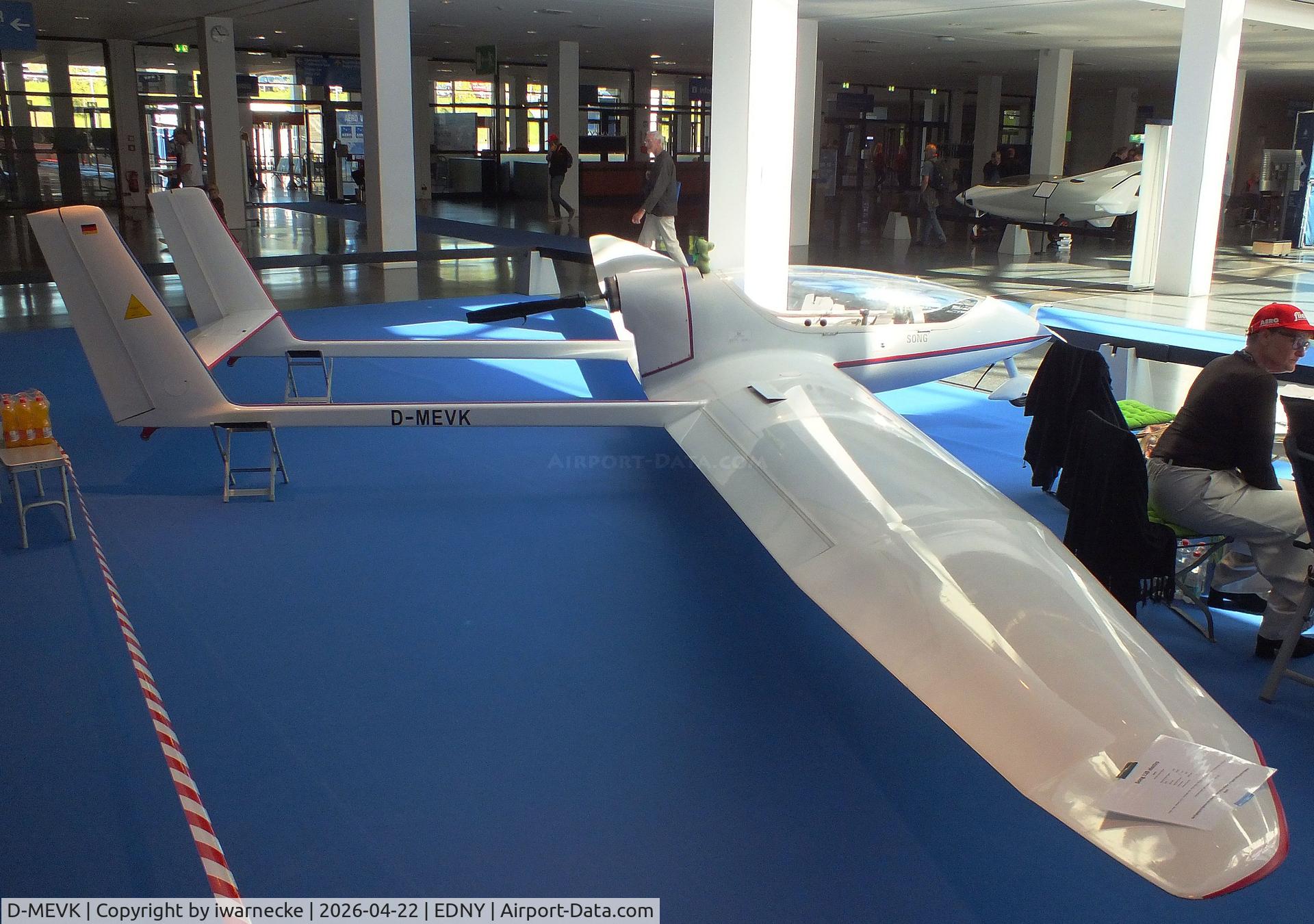 D-MEVK, Airsport Song Electric, c/n not found_D-MEVK, Airsport Song Electric at the AERO 2026, Friedrichshafen