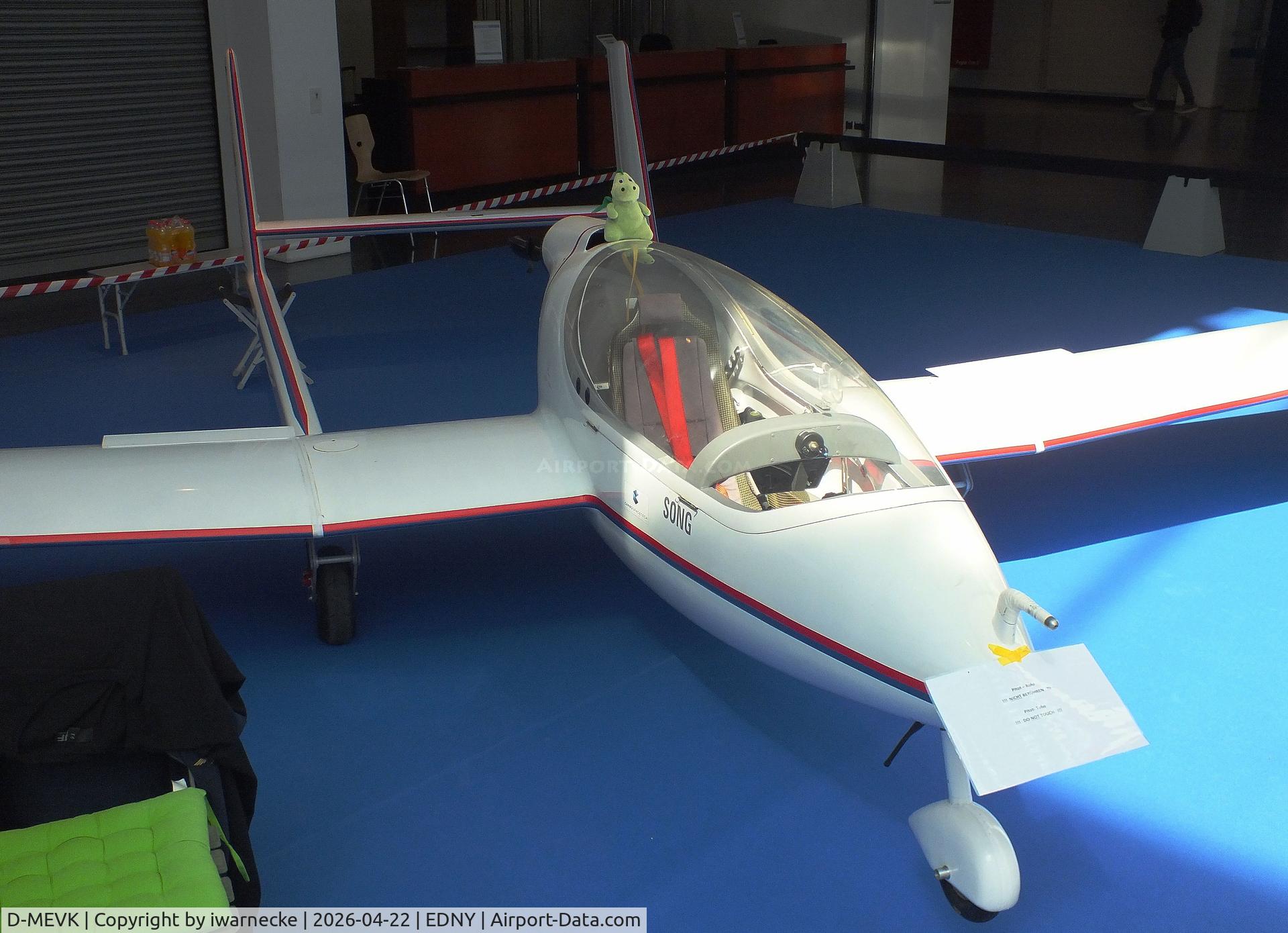 D-MEVK, Airsport Song Electric, c/n not found_D-MEVK, Airsport Song Electric at the AERO 2026, Friedrichshafen