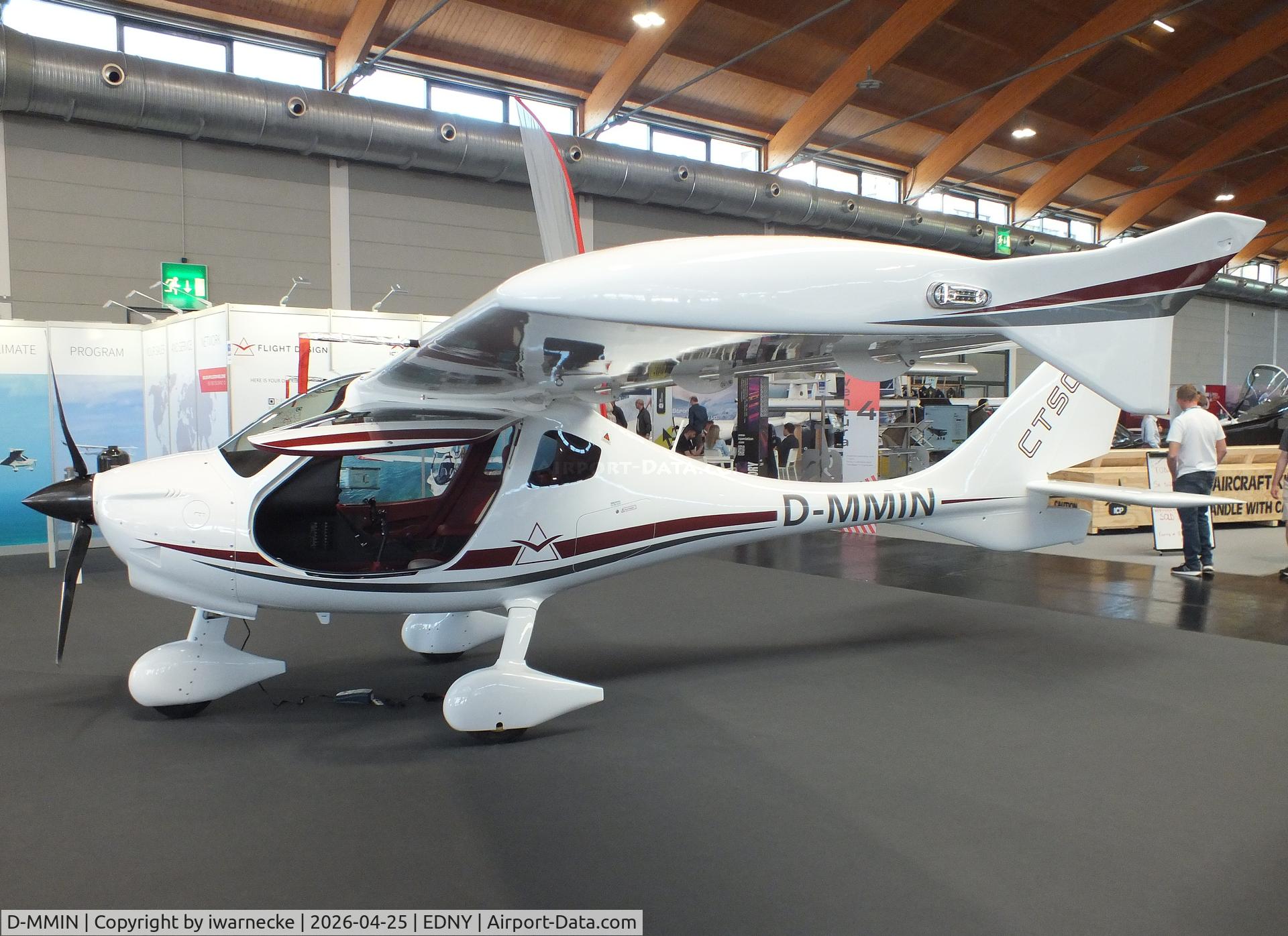 D-MMIN, Flight Design CTSG, c/n not found_D-MMIN, Flight Design CTSG at the AERO 2026, Friedrichshafen