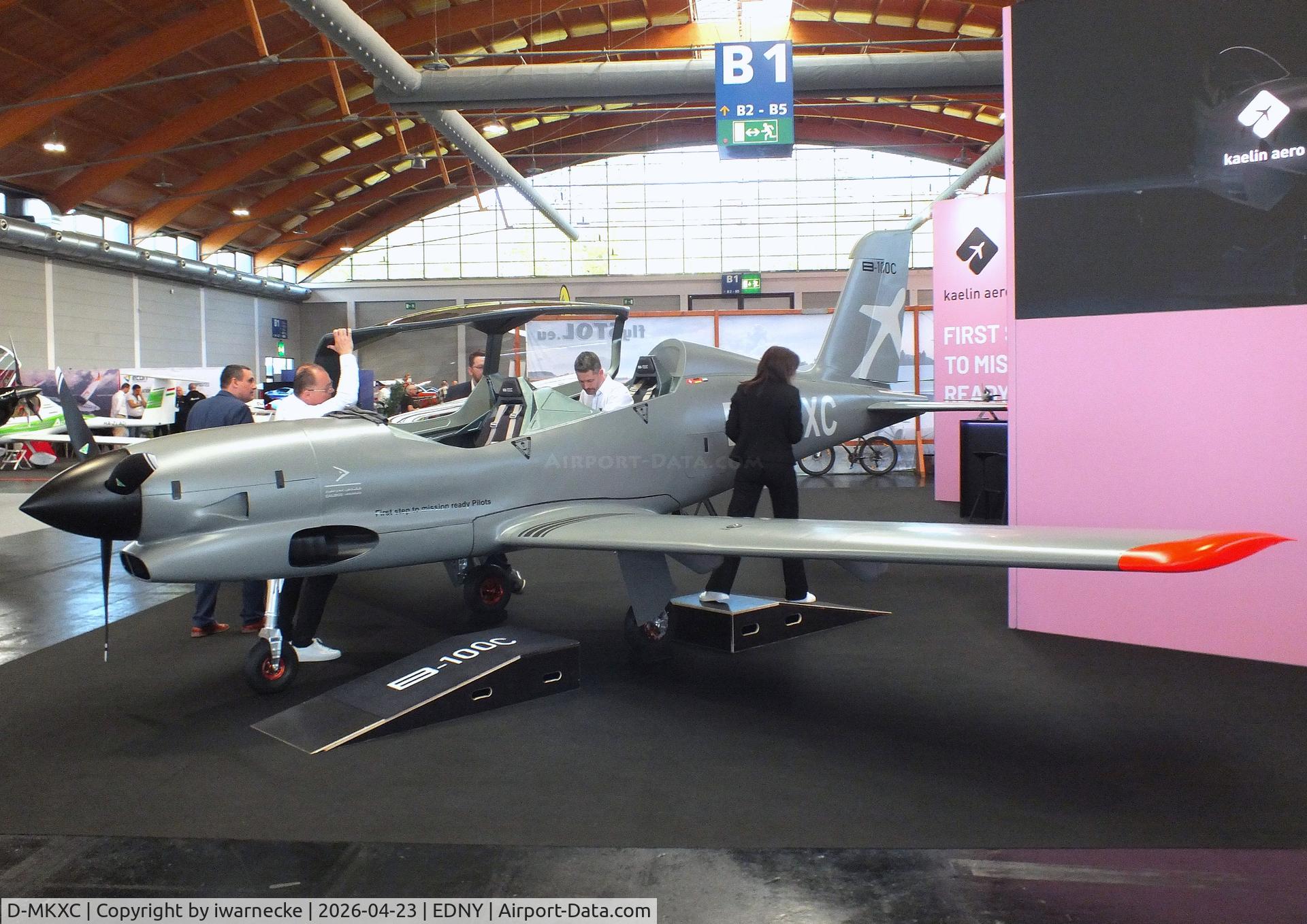 D-MKXC, 2026 Kaelin Aero B100C, c/n 001, Kaelin Aero B-100C at the AERO 2026, Friedrichshafen