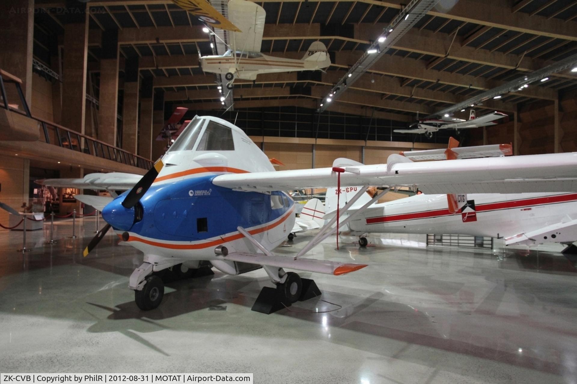 ZK-CVB, Transavia PL-12 Airtruk, c/n 1, ZK-CVB 1966 Transavia PL-12 Airtruk Topdresser Barr Bros Ltd AKL MoTaT 