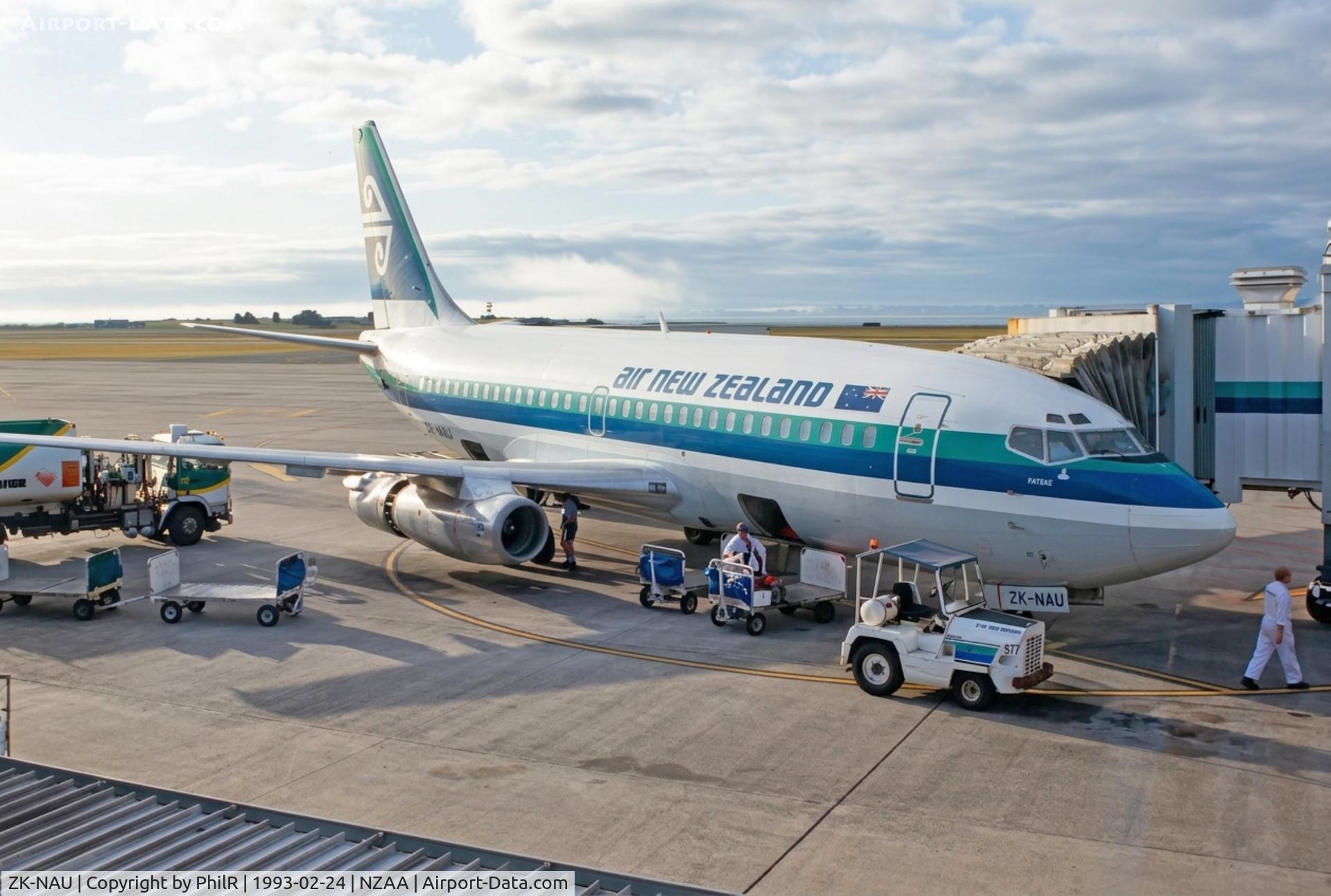 ZK-NAU, 1986 Boeing 737-219, c/n 23471, ZK-NAU 1986 B737-200 Air New Zealand AKL 