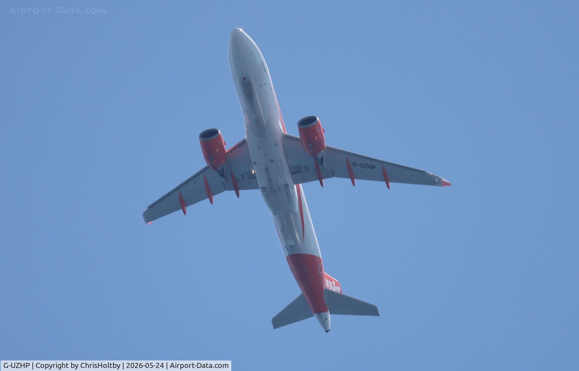 G-UZHP, 2018 Airbus A320-251N, c/n 8433, Over Dassia, Corfu