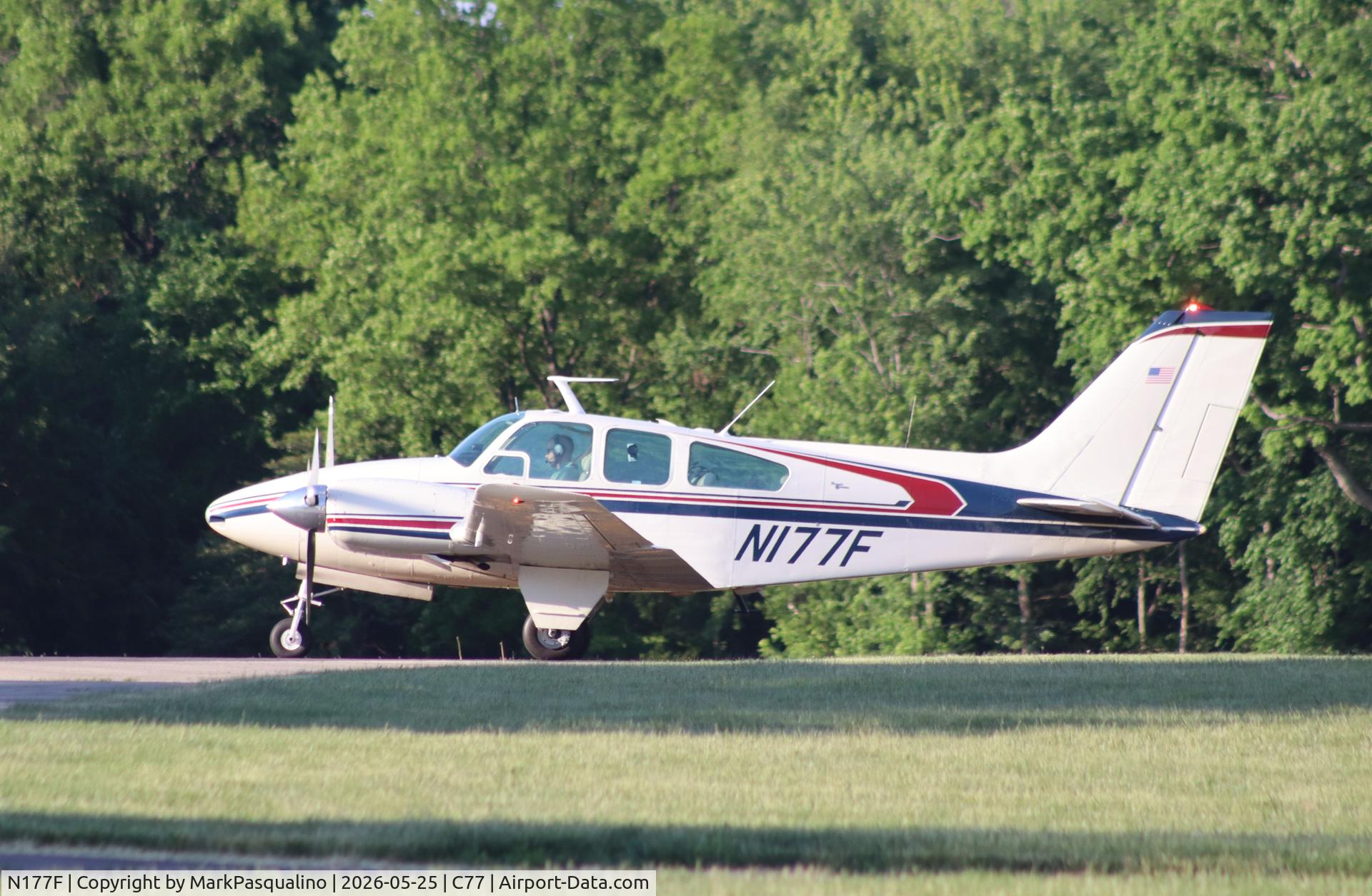 N177F, 1964 Beech 95-B55 (T42A) Baron, c/n TC-587, Beech B55