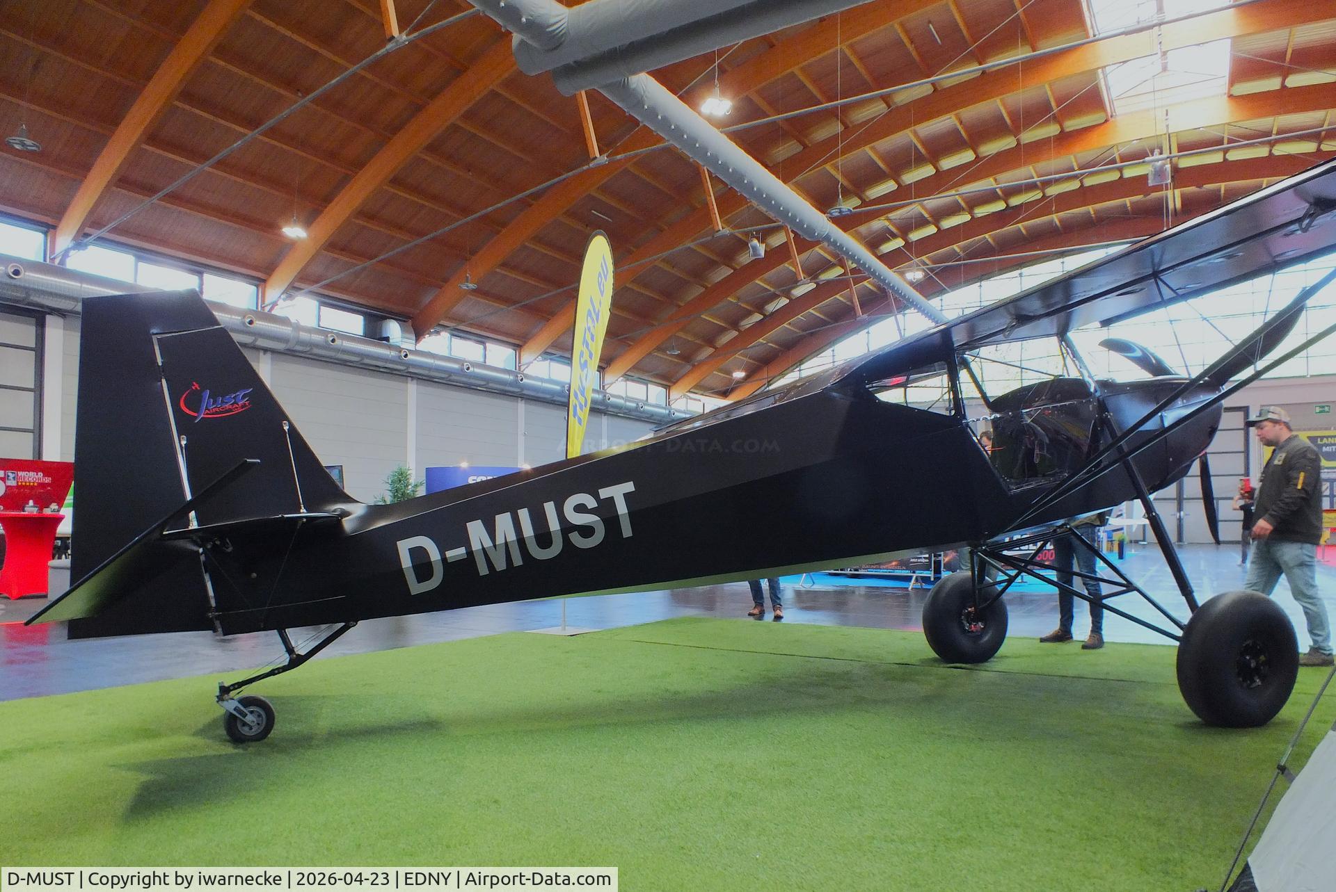 D-MUST, Just Aircraft Superstol XL, c/n not found_D-MUST, Just Aircraft Superstol XL at the AERO 2026, Friedrichshafen