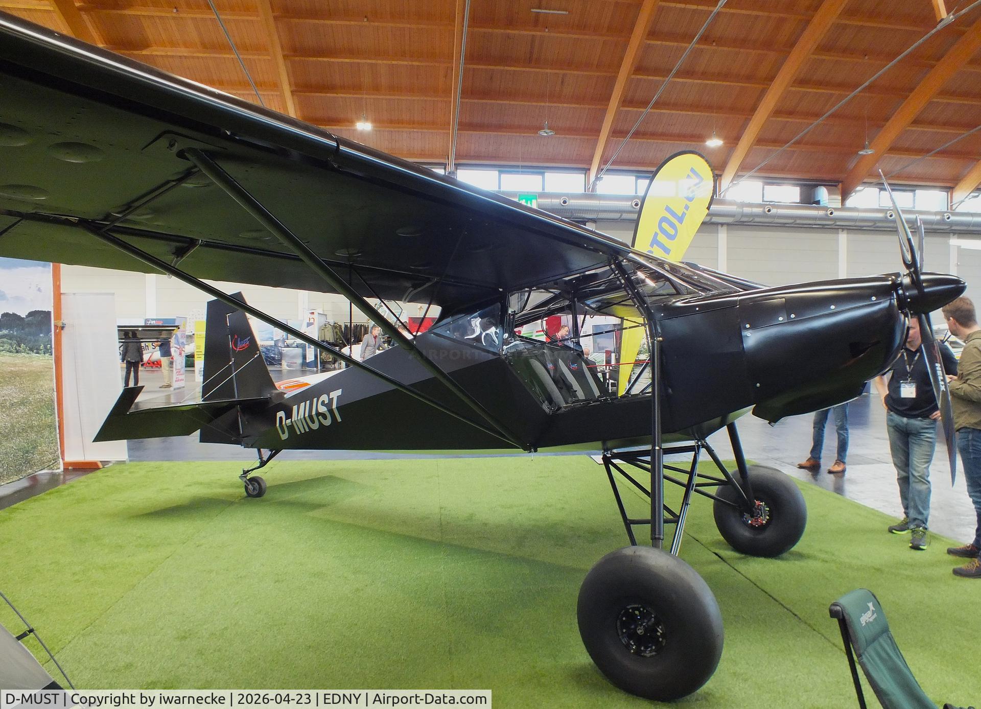 D-MUST, Just Aircraft Superstol XL, c/n not found_D-MUST, Just Aircraft Superstol XL at the AERO 2026, Friedrichshafen