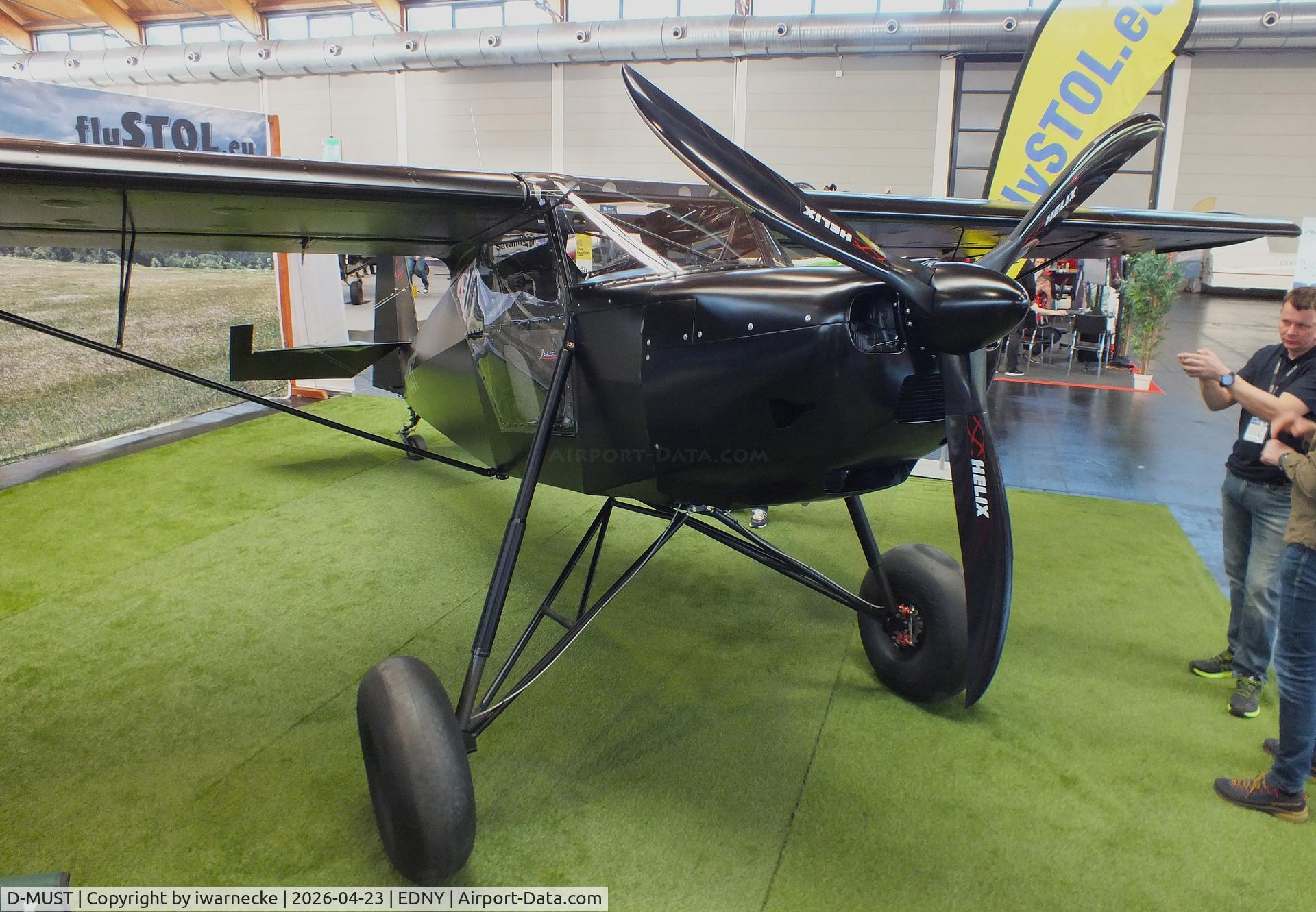 D-MUST, Just Aircraft Superstol XL, c/n not found_D-MUST, Just Aircraft Superstol XL at the AERO 2026, Friedrichshafen