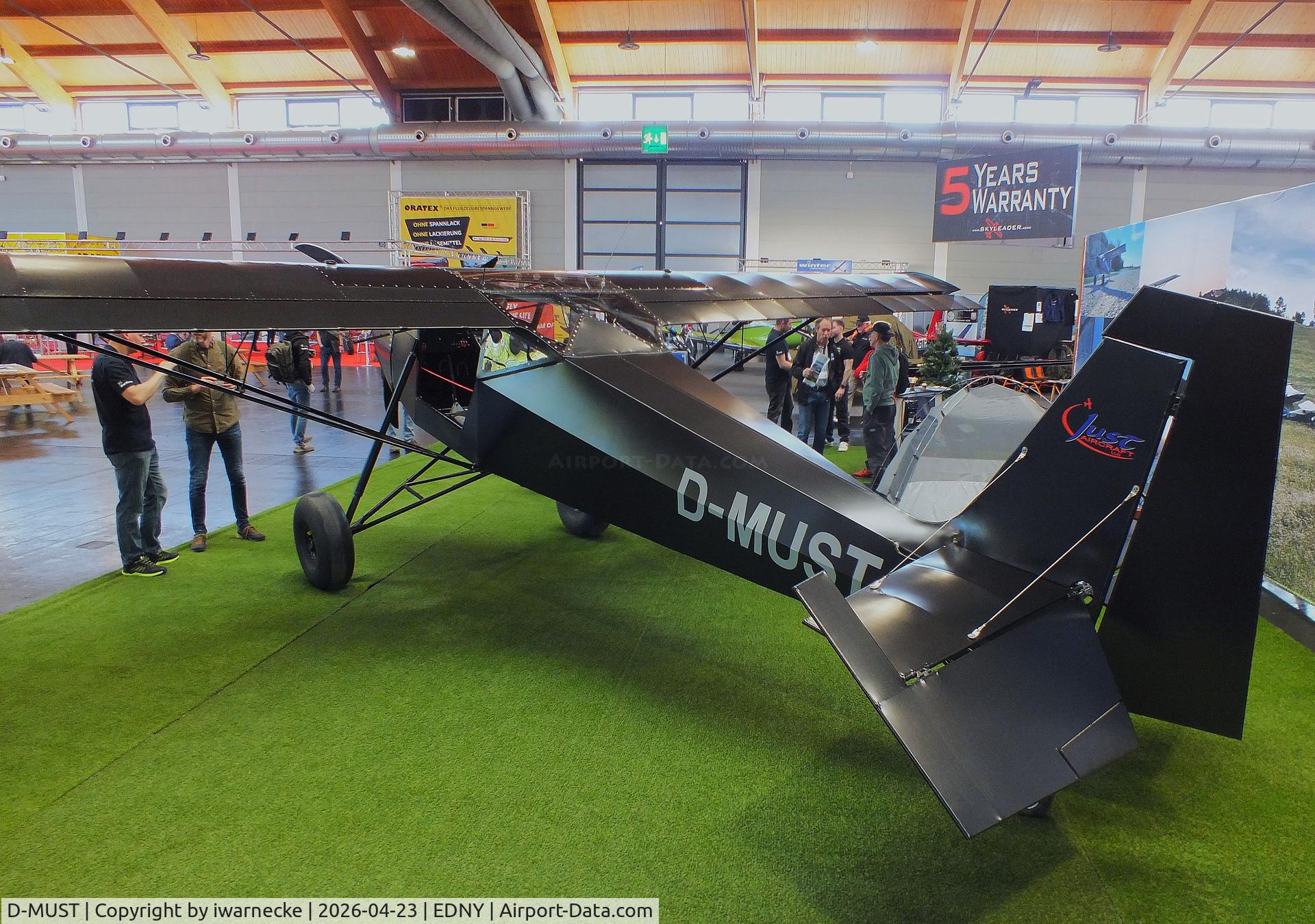D-MUST, Just Aircraft Superstol XL, c/n not found_D-MUST, Just Aircraft Superstol XL at the AERO 2026, Friedrichshafen