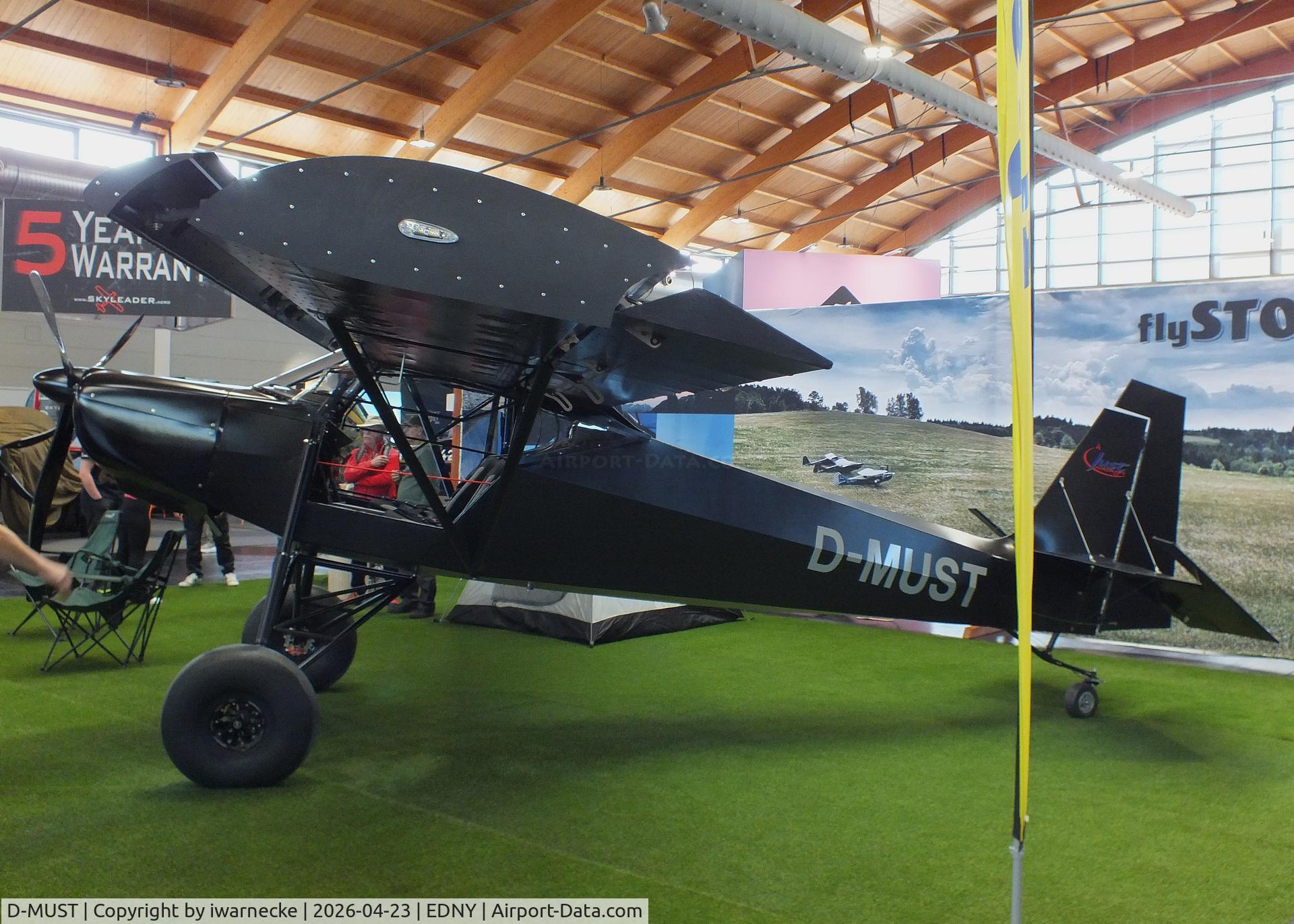 D-MUST, Just Aircraft Superstol XL, c/n not found_D-MUST, Just Aircraft Superstol XL at the AERO 2026, Friedrichshafen