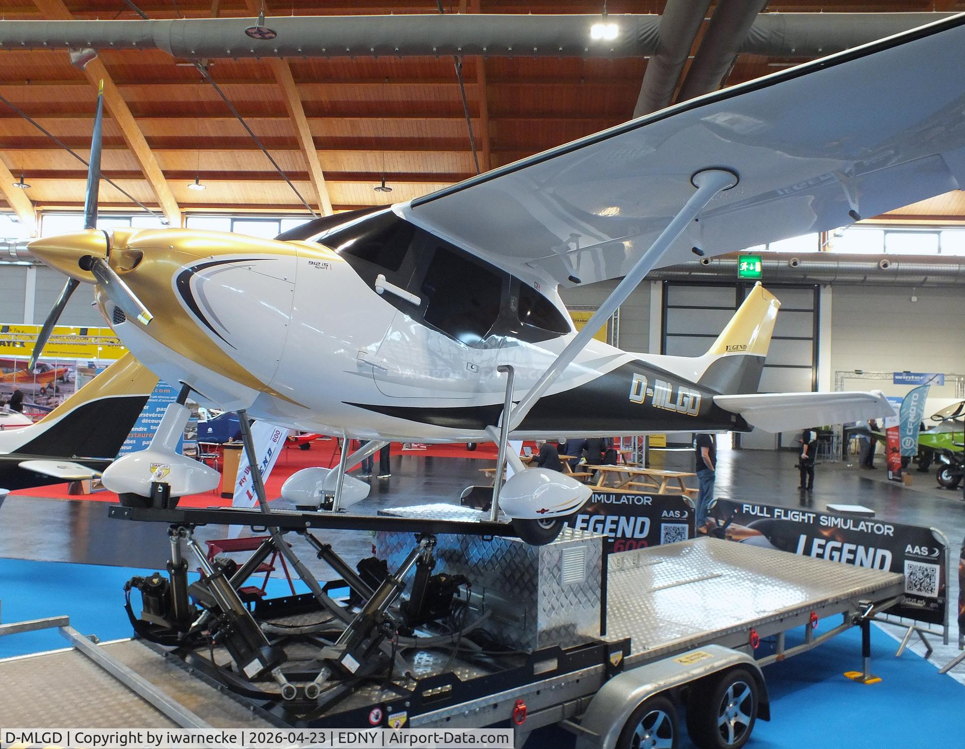 D-MLGD, AAS Aeropilot Legend 600 Full Flight Simulator, c/n not found_Simulator D-MLGD, AAS Aeropilot Legend 600 Full Flight Simulator at the AERO 2026, Friedrichshafen