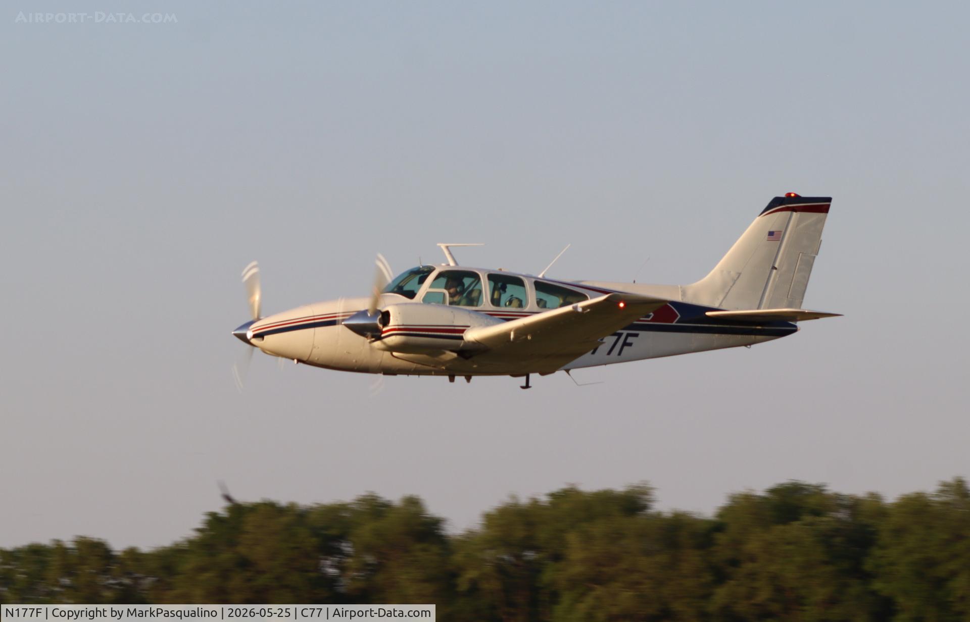 N177F, 1964 Beech 95-B55 (T42A) Baron, c/n TC-587, Beech B55