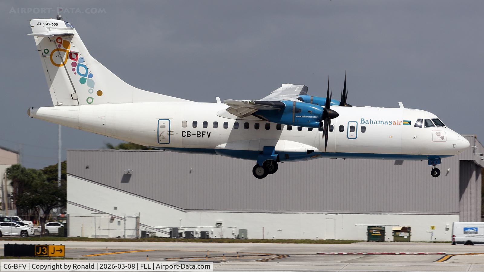 C6-BFV, 2016 ATR 42-600, c/n 1209, at fll