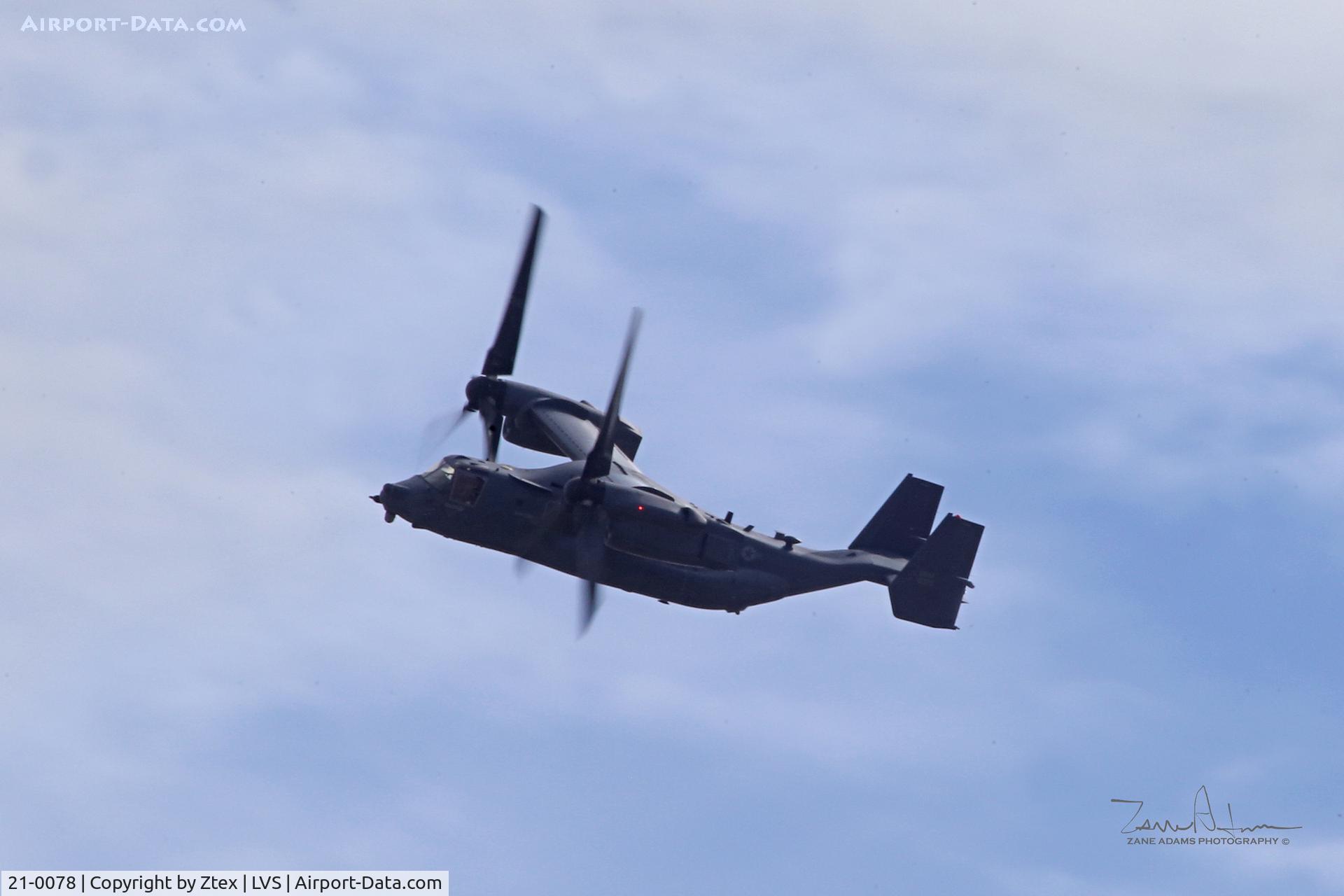 21-0078, 2021 Bell / Boeing  CV-22B, c/n 21-0078, USAF CV-22B at Las Vegas, New Mexico