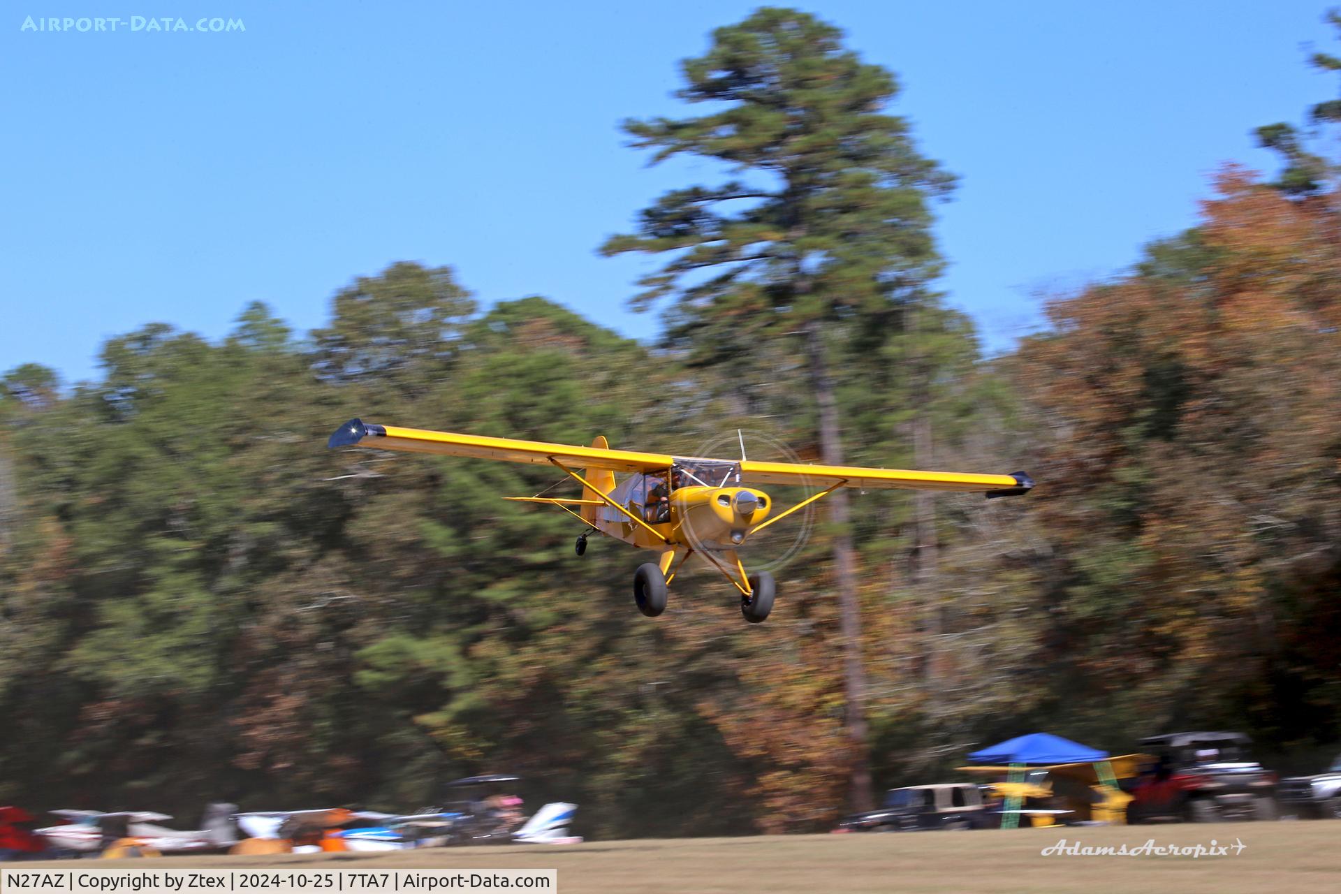 N27AZ, 2022 NICHOLAS H ZIMMERMAN Bearhawk, c/n 1217, At the 2024 Reklaw Fly-in 