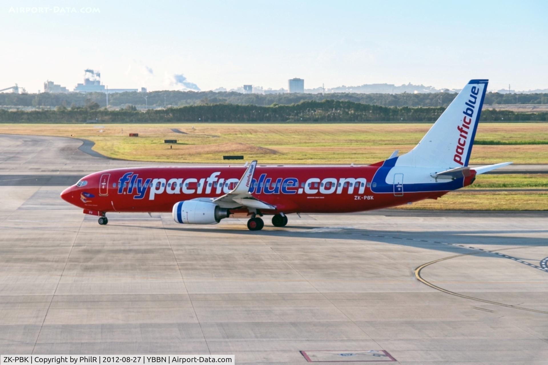 ZK-PBK, 2008 Boeing 737-8FE, c/n 36604, ZK-PBK 2008 B737-800 Pacific Blue BNE 