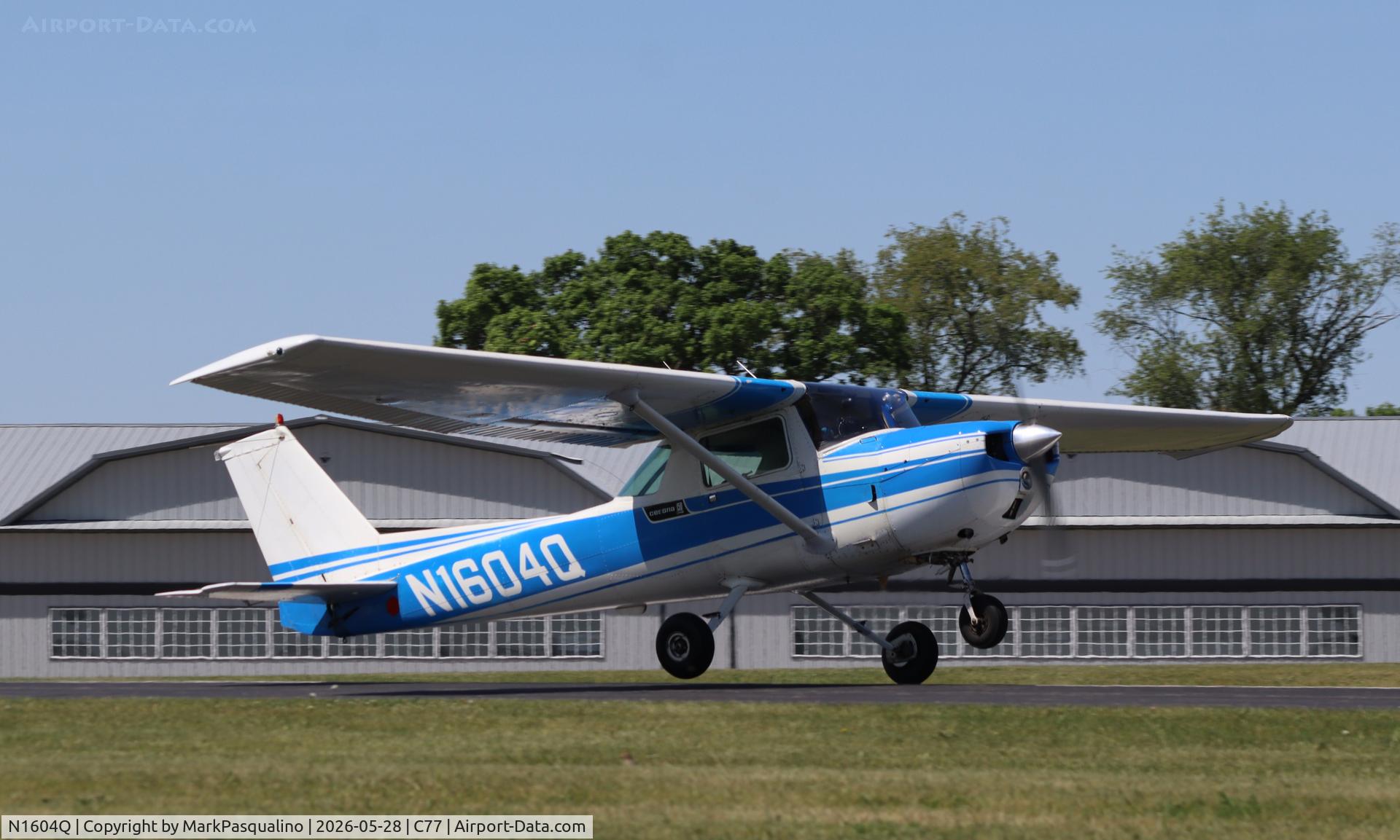 N1604Q, 1971 Cessna 150L, c/n 15072904, Cessna 150L