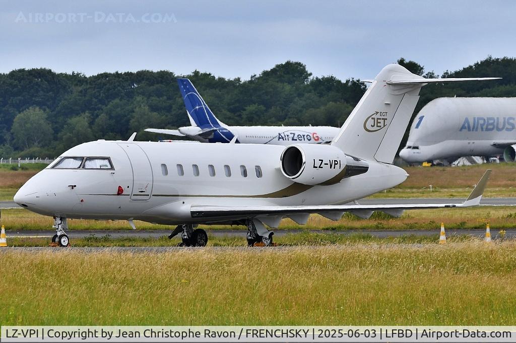 LZ-VPI, Bombardier  CL-600-2B16 Challenger 605, c/n 5768, EGT Jet