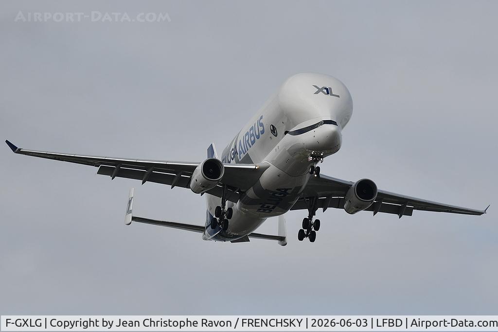 F-GXLG, 2018 Airbus A330-743L Beluga XL, c/n 1824, Toulouse (TLS)	Bordeaux (BOD)	(BGA192G)