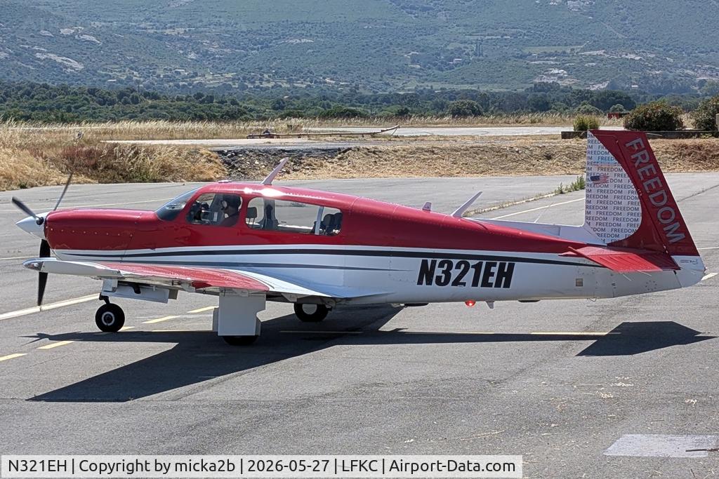 N321EH, Mooney M20M Bravo, c/n 270096, Parked