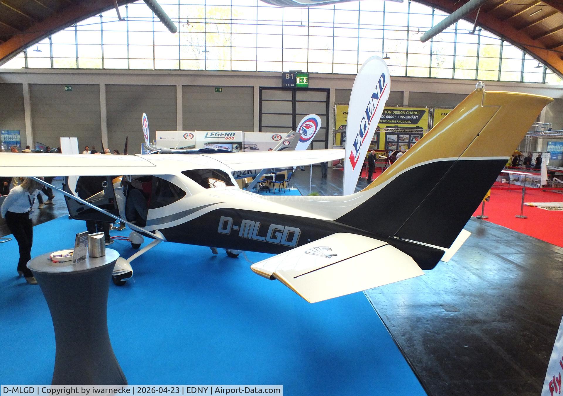 D-MLGD, Aeropilot Legend 600, c/n not found_D-MLGD, Aeropilot Legend 600 at the AERO 2026, Friedrichshafen