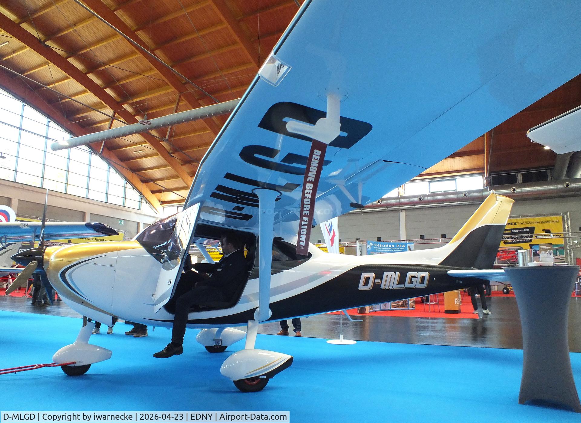 D-MLGD, Aeropilot Legend 600, c/n not found_D-MLGD, Aeropilot Legend 600 at the AERO 2026, Friedrichshafen