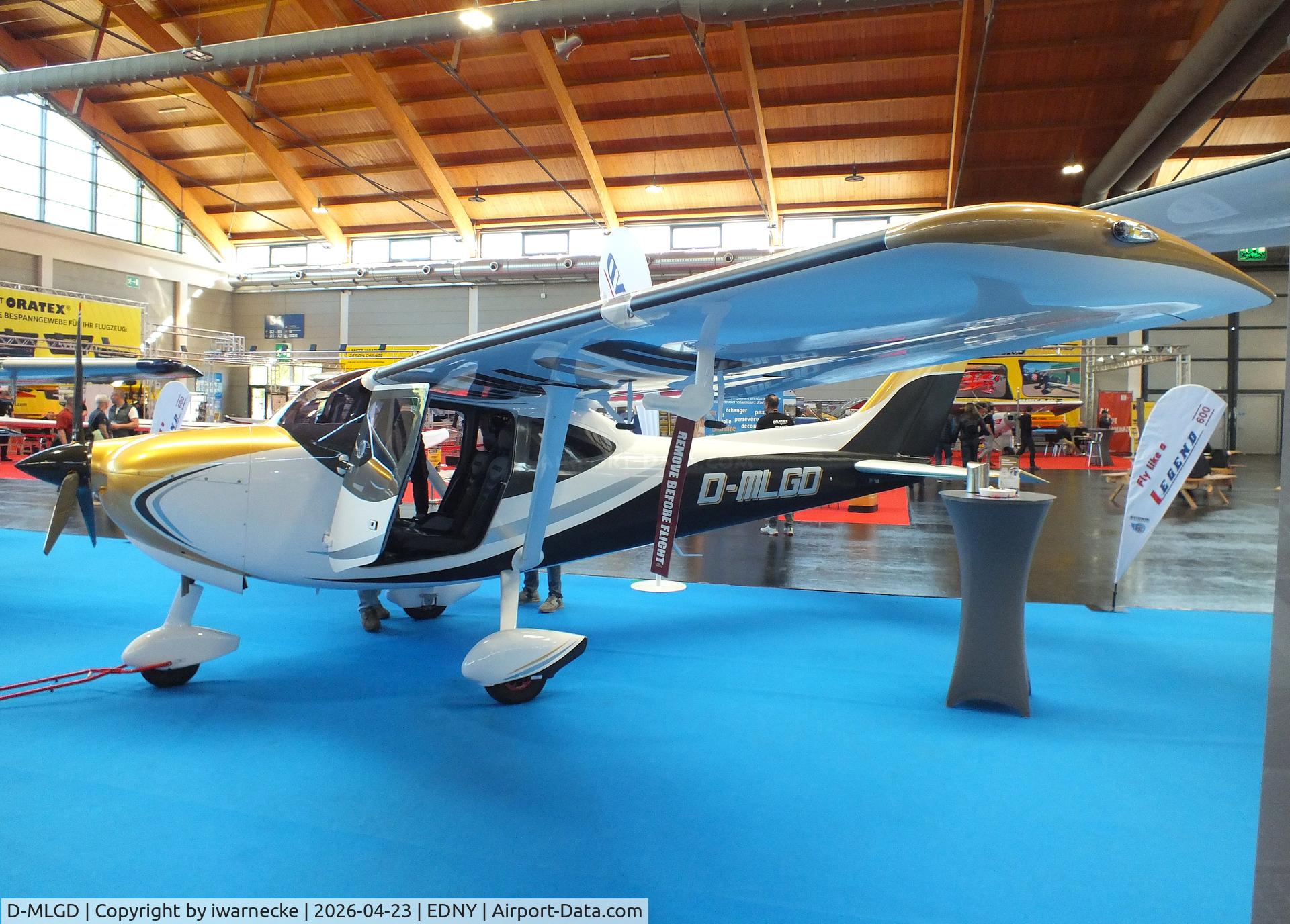 D-MLGD, Aeropilot Legend 600, c/n not found_D-MLGD, Aeropilot Legend 600 at the AERO 2026, Friedrichshafen