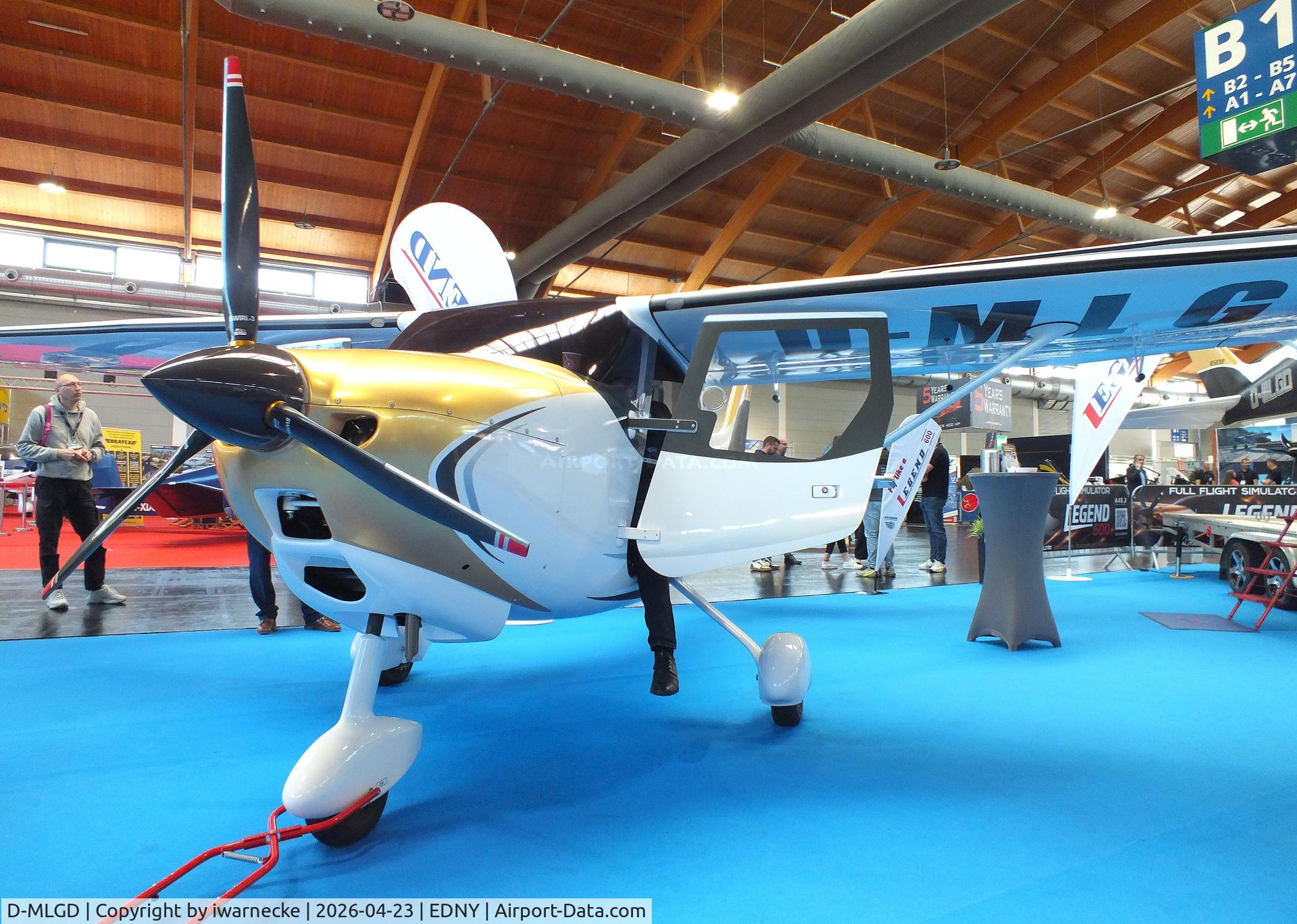 D-MLGD, Aeropilot Legend 600, c/n not found_D-MLGD, Aeropilot Legend 600 at the AERO 2026, Friedrichshafen