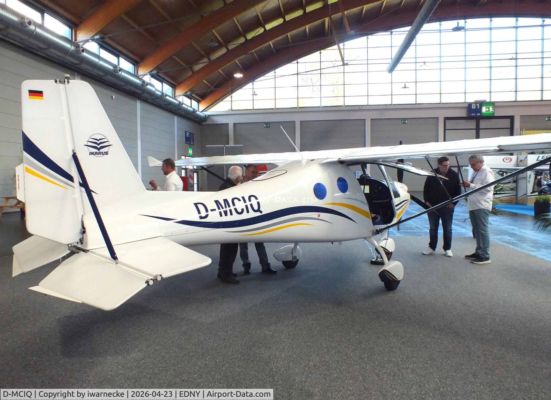 D-MCIQ, Comco Ikarus C-42 CS, Comco Ikarus C42CS at the AERO 2026, Friedrichshafen