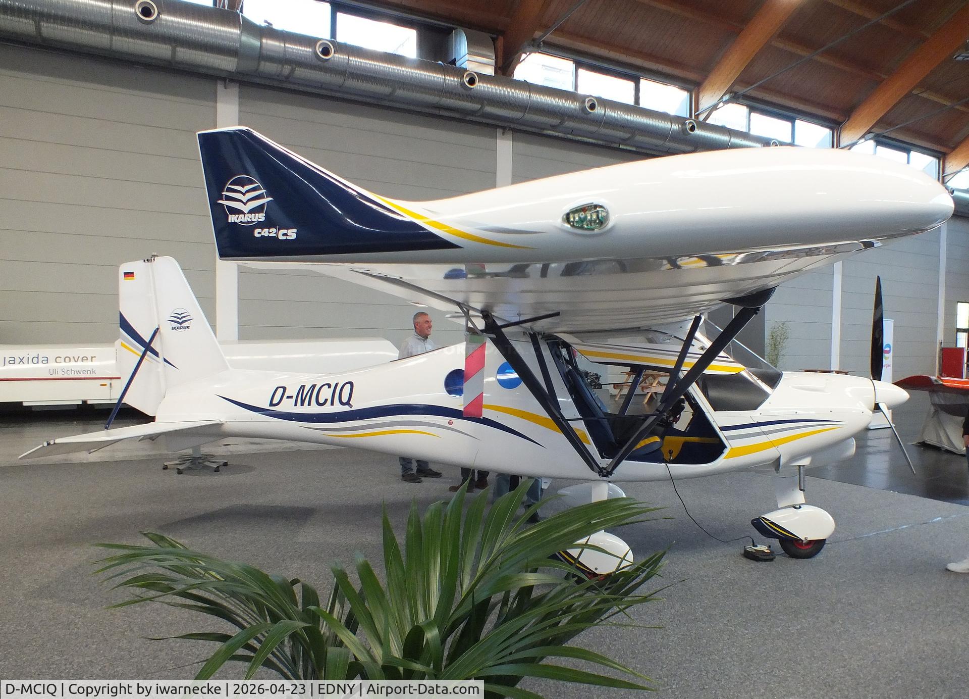 D-MCIQ, Comco Ikarus C-42 CS, Comco Ikarus C42CS at the AERO 2026, Friedrichshafen