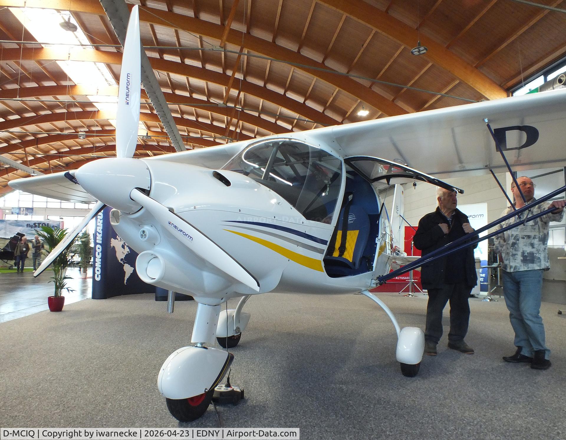 D-MCIQ, Comco Ikarus C-42 CS, Comco Ikarus C42CS at the AERO 2026, Friedrichshafen