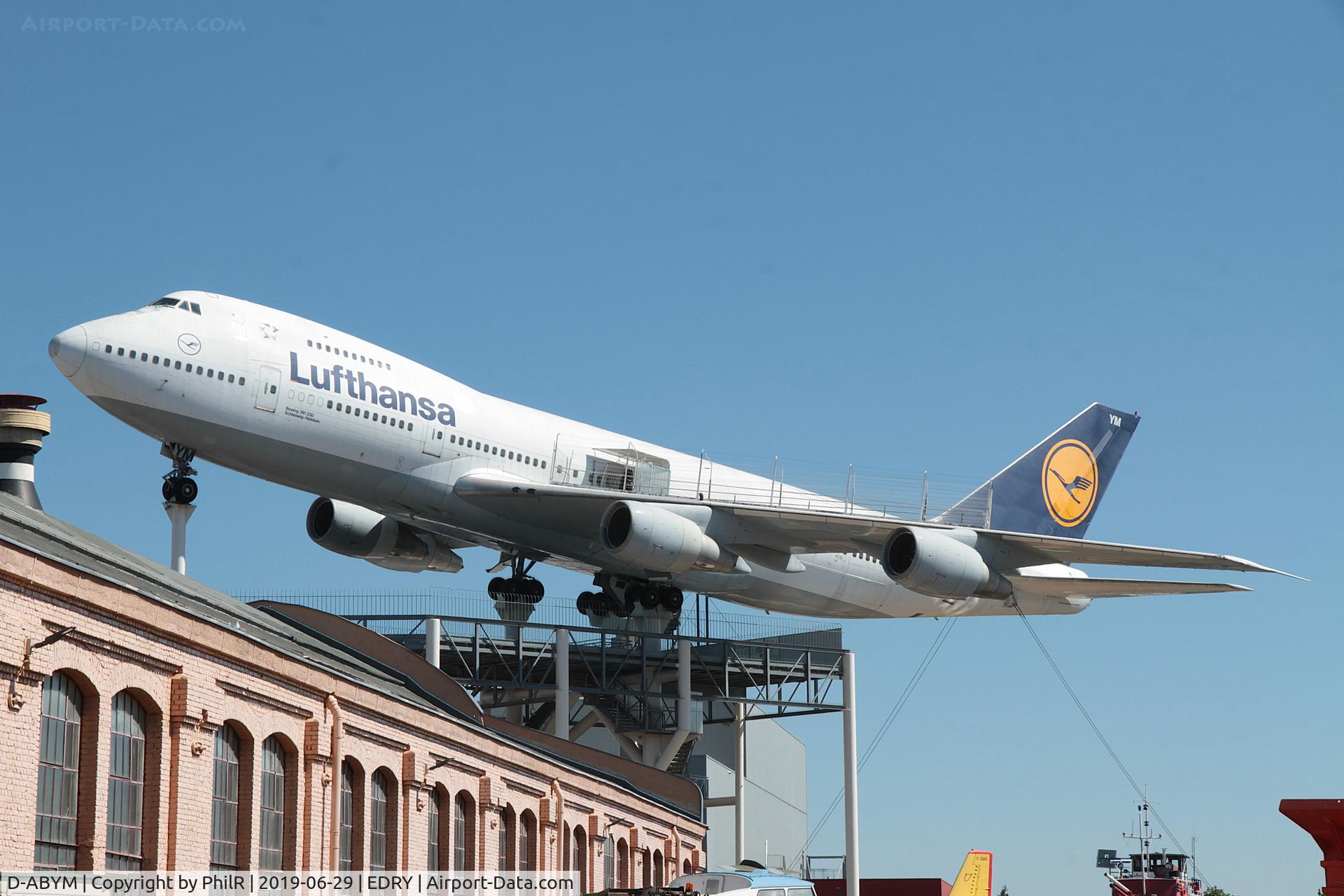 D-ABYM, 1978 Boeing 747-230BM, c/n 21588 l/n 342, D-ABYM 1978 B747-200 Lufthansa Speyer 
