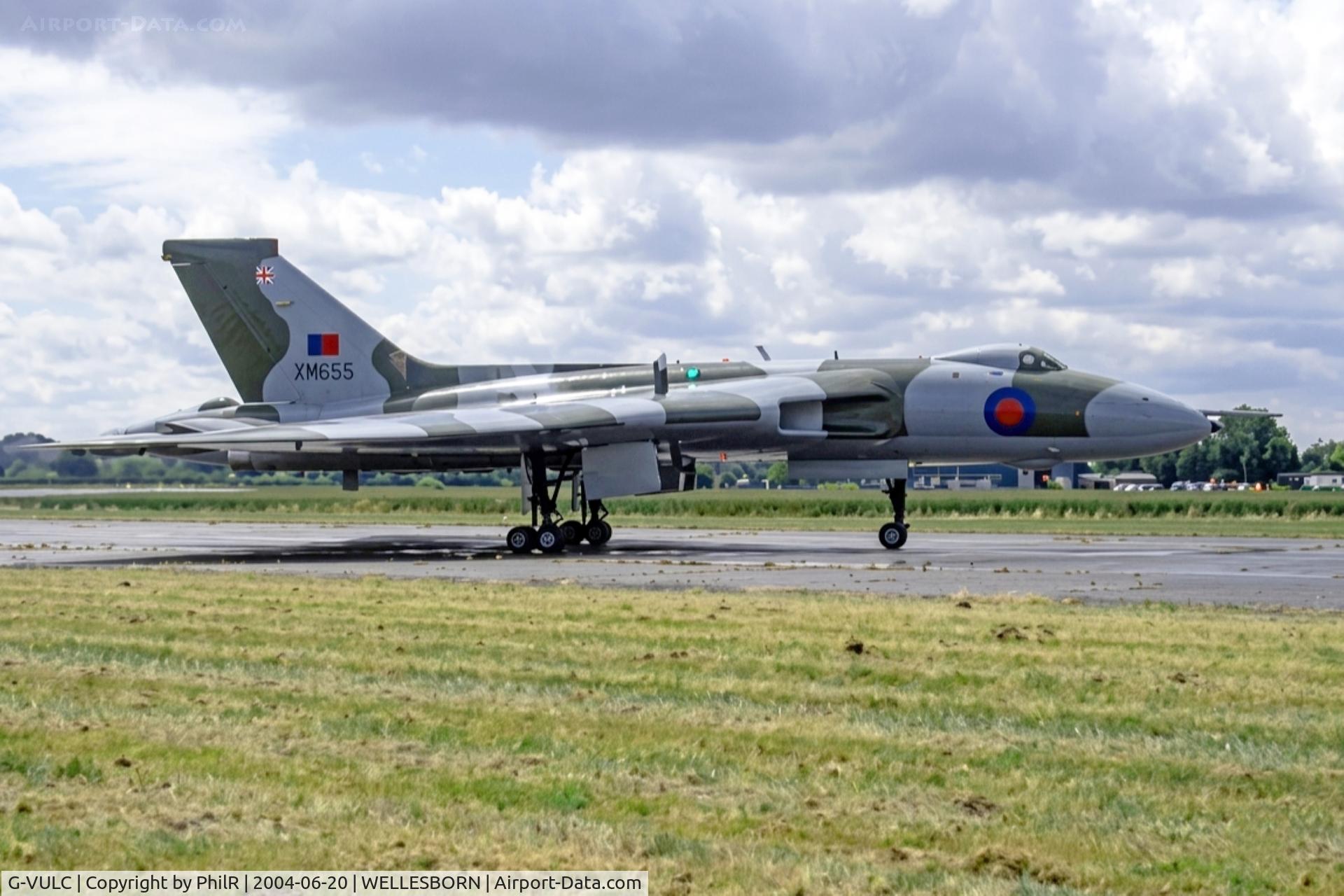G-VULC, 1964 Avro Vulcan B.2A, c/n Set 87, XM655 (G-VULC) 1964 Avro Vulcan B2 RAF Wellesbourne Mountford 