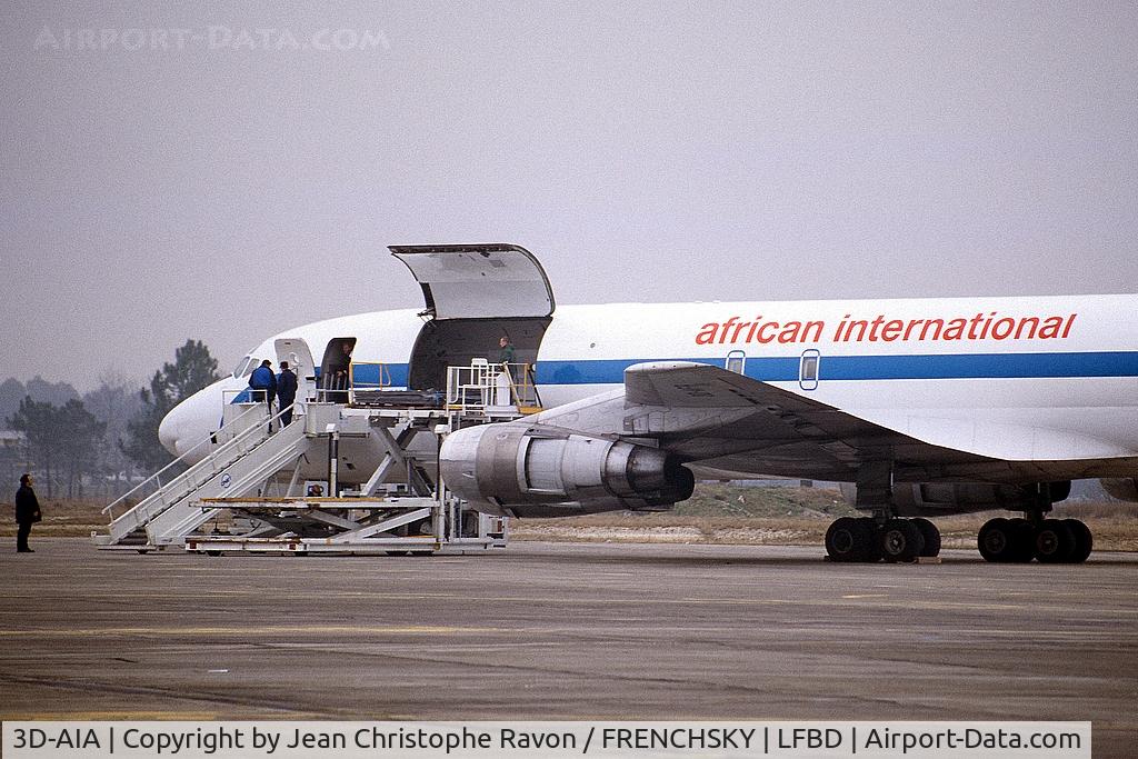 3D-AIA, 1965 Douglas DC-8F-55, c/n 45803, Parking Fox in 80'