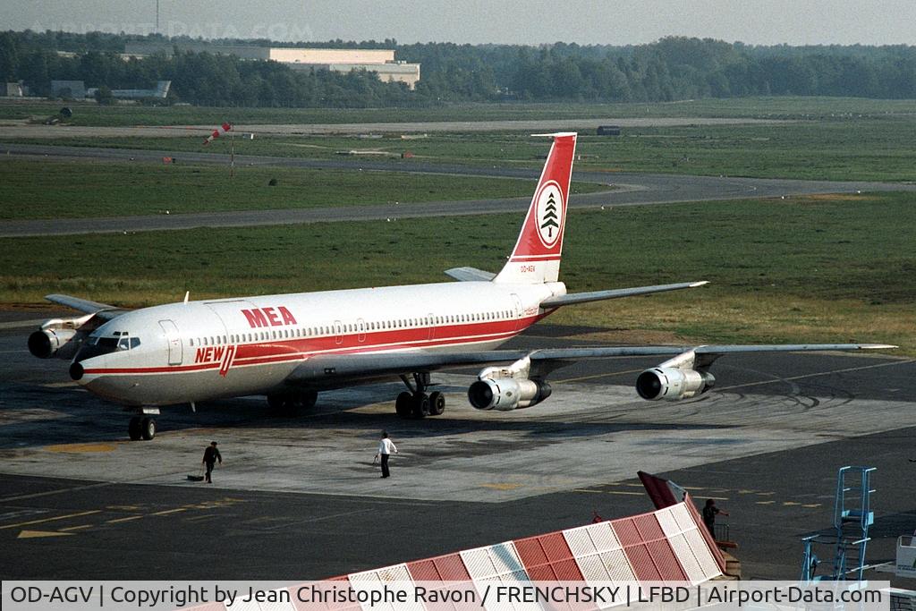 OD-AGV, 1968 Boeing 707-347C, c/n 19967, 	MEA - Middle East Airlines in 80'