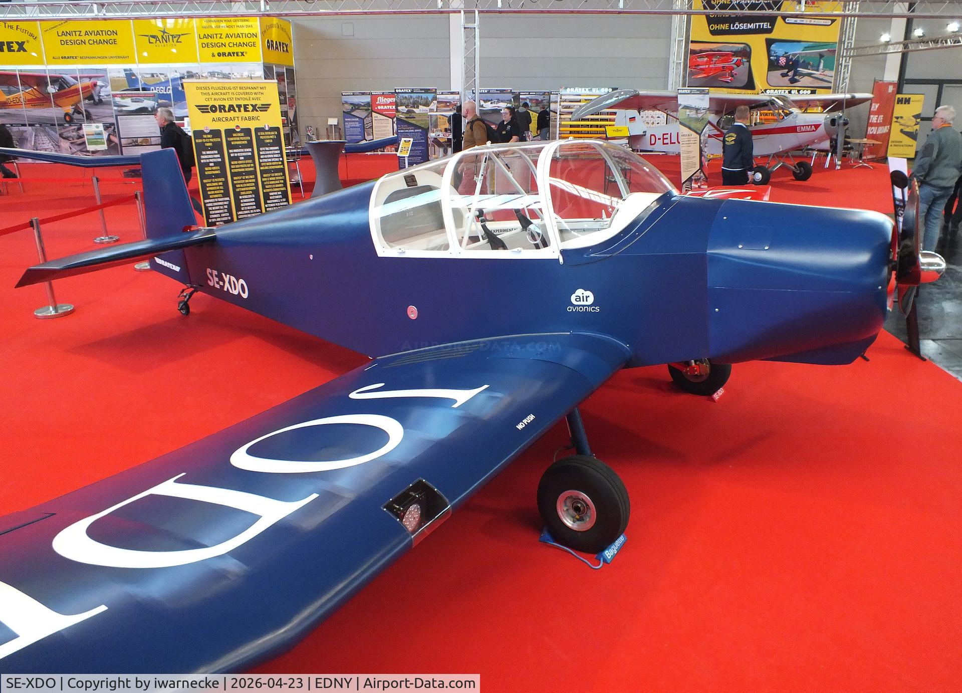 SE-XDO, Jodel D-113, c/n 036, Jodel D.113 at the AERO 2026, Friedrichshafen