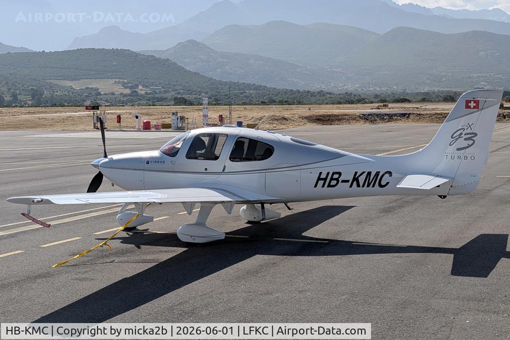 HB-KMC, 2008 Cirrus SR22 G3 GTSX Turbo, c/n 3095, Parked