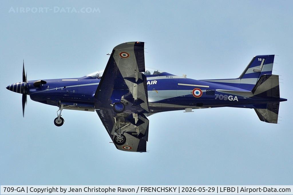 709-GA, 2022 Pilatus PC-21, c/n 338, Armée de l'Air