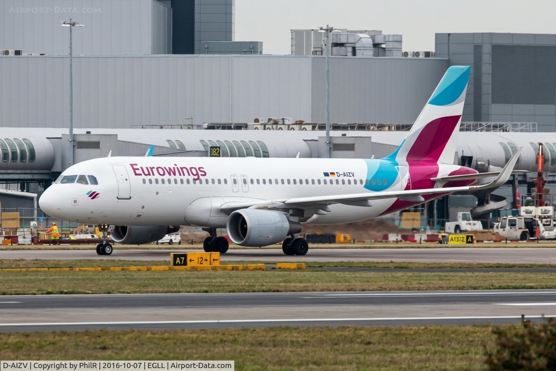 D-AIZV, 1991 Airbus A320-211, c/n 161, D-AIZV 2013 A320-200 Eurowings 
