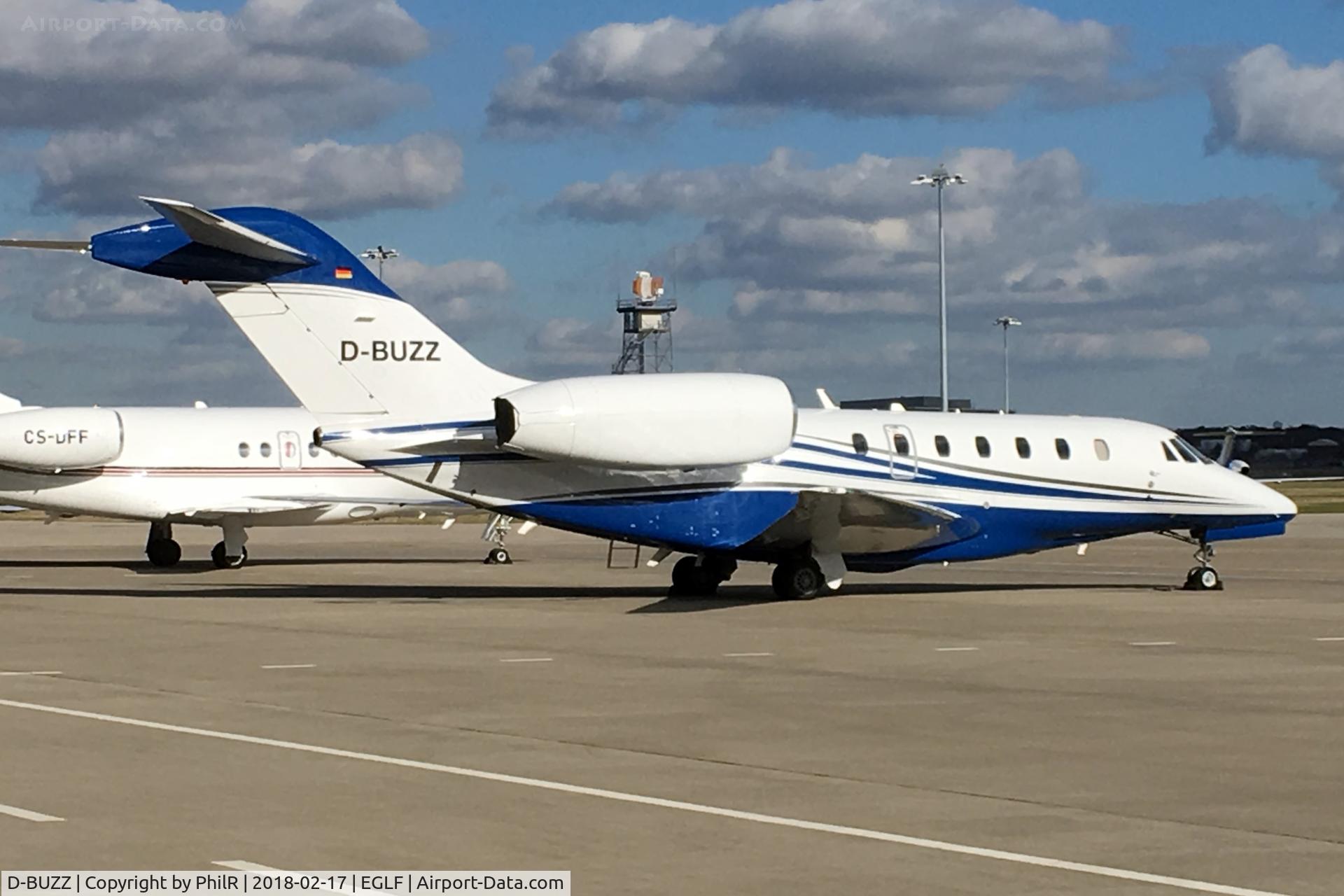 D-BUZZ, 2006 Cessna 750 Citation X Citation X, c/n 750-0256, D-BUZZ 2006 Cessna Citation X Farnborough 
