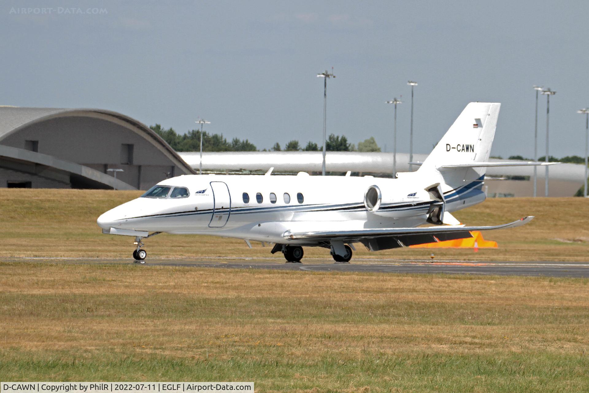 D-CAWN, 2019 Cessna 680A Citation Latitude, c/n 680A-0197, D-CAWN 2019 Cessna 680A Citation Latitude Farnborough
