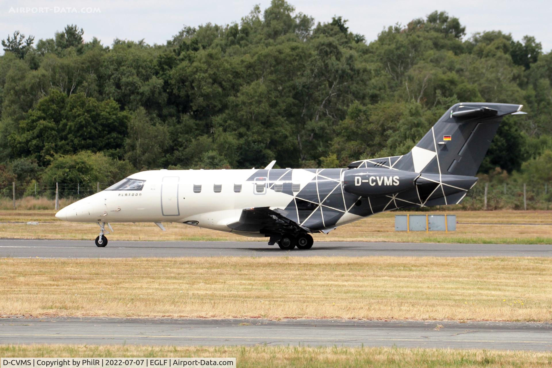 D-CVMS, 2021 Pilatus PC-24, c/n 224, D-CVMS 2021 Pilatus PC-24 Farnborough 