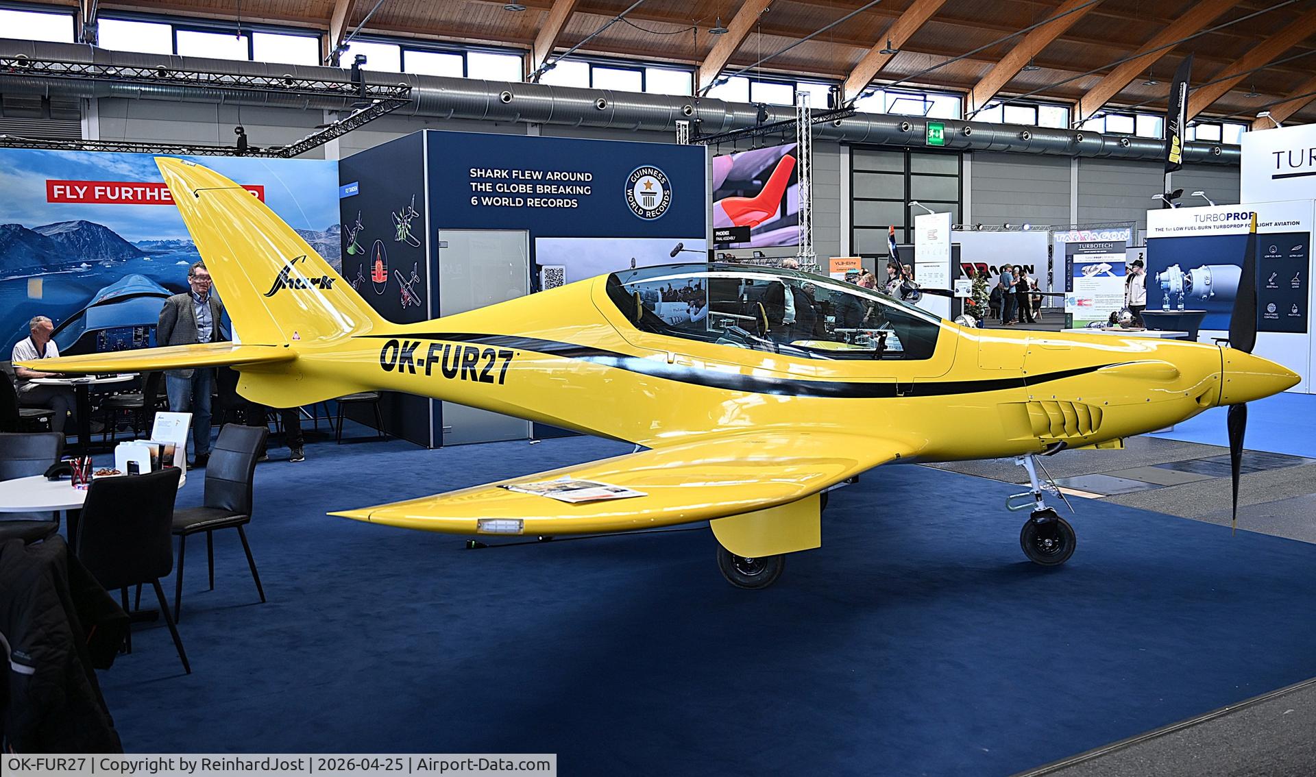 OK-FUR27, Shark Aero Shark, c/n not found_OK-FUR27, On display at Aero 2026, Friedrichshafen, Germany