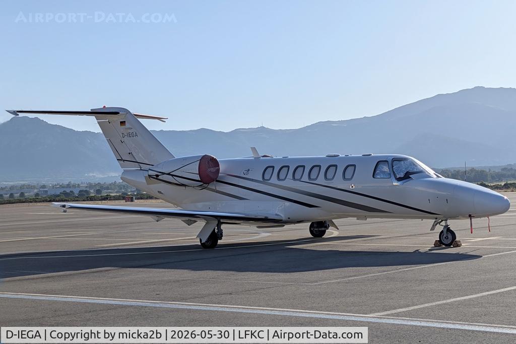 D-IEGA, 2008 Cessna 525A CitationJet CJ2+, c/n 525A-0398, Parked
