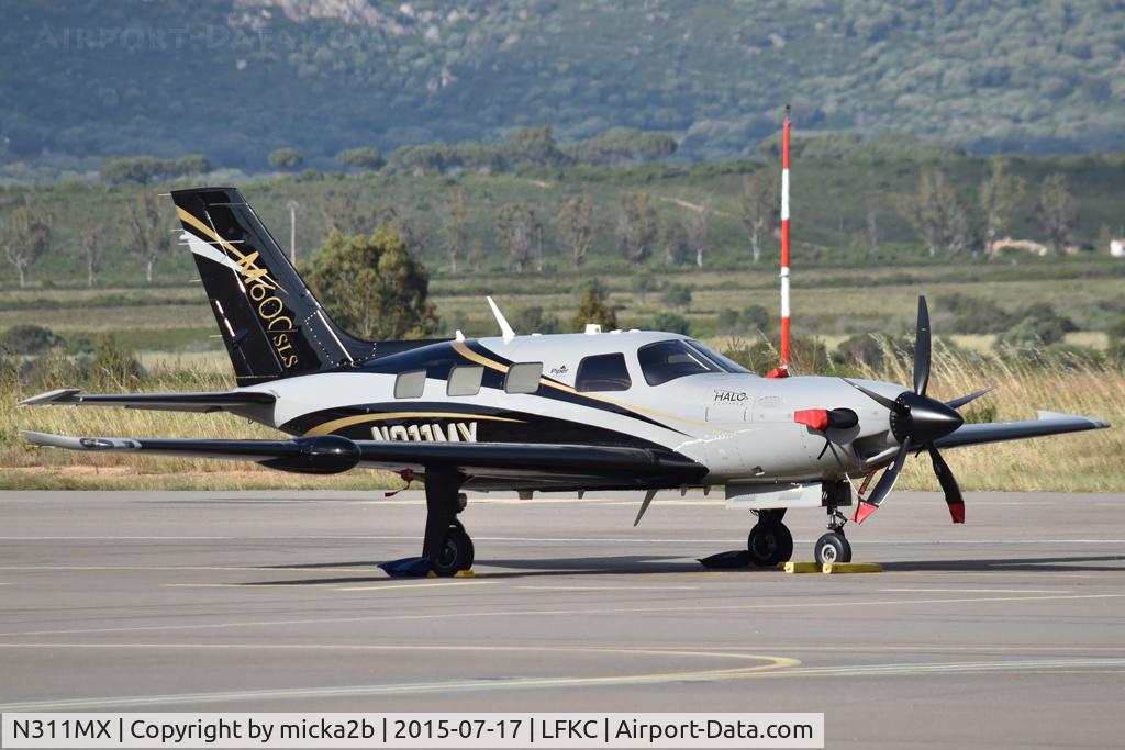N311MX, 2022 Piper PA-46 M600 SLS, c/n 4698213, Parked