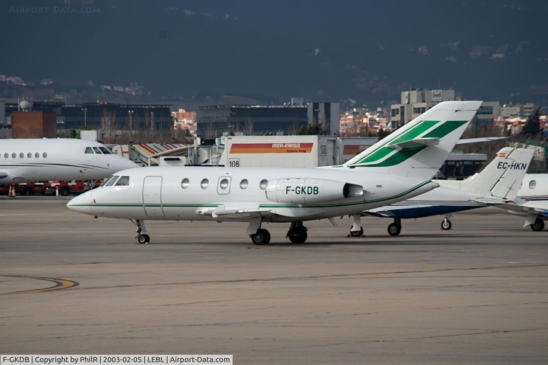 F-GKDB, 1973 Dassault Falcon (Mystere) 20E, c/n 271, F-GKDB 1973 Dassault Falcon 20 BCN 
